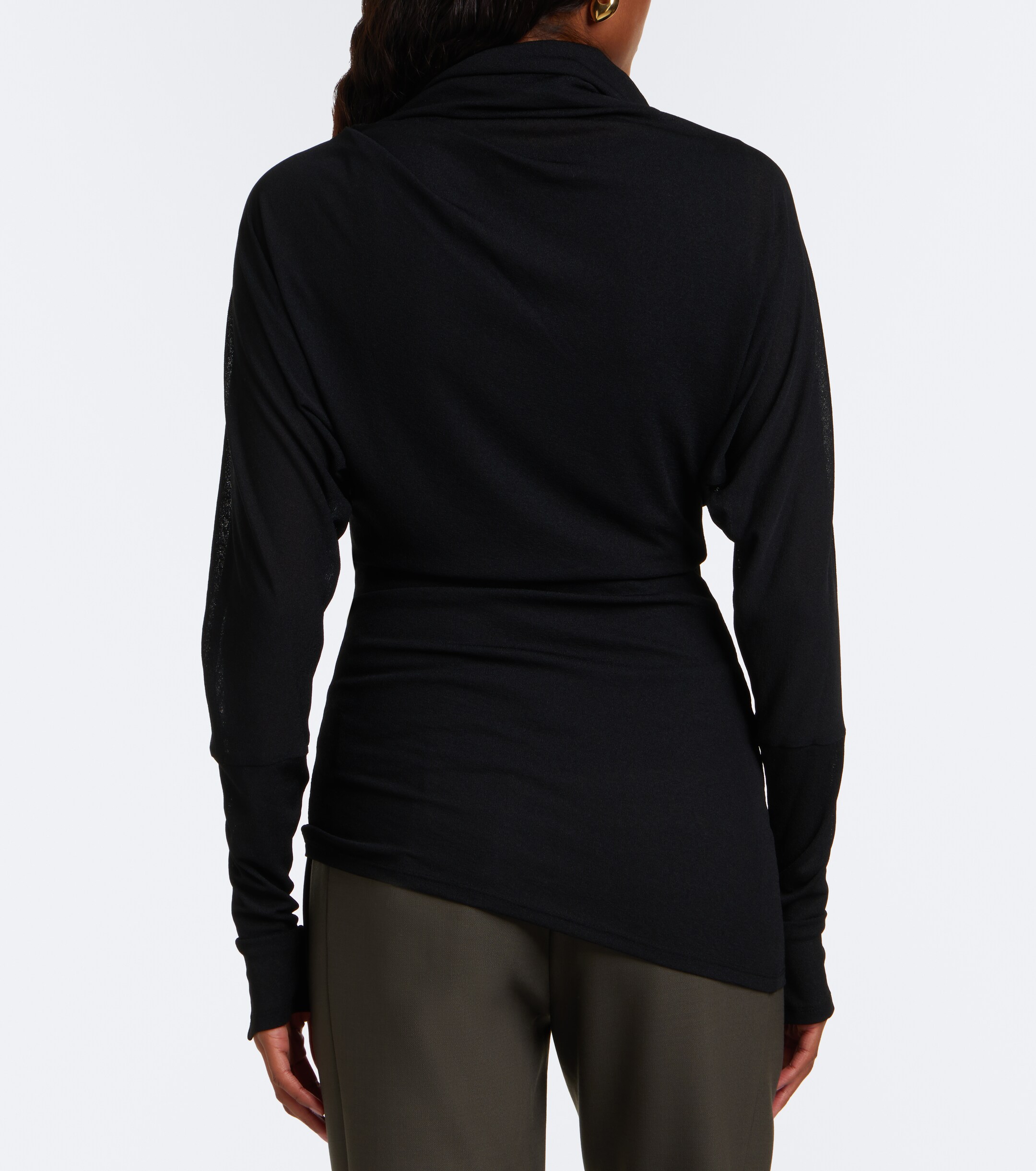 Proenza Schouler Proenza Schouler Golda draped jersey top