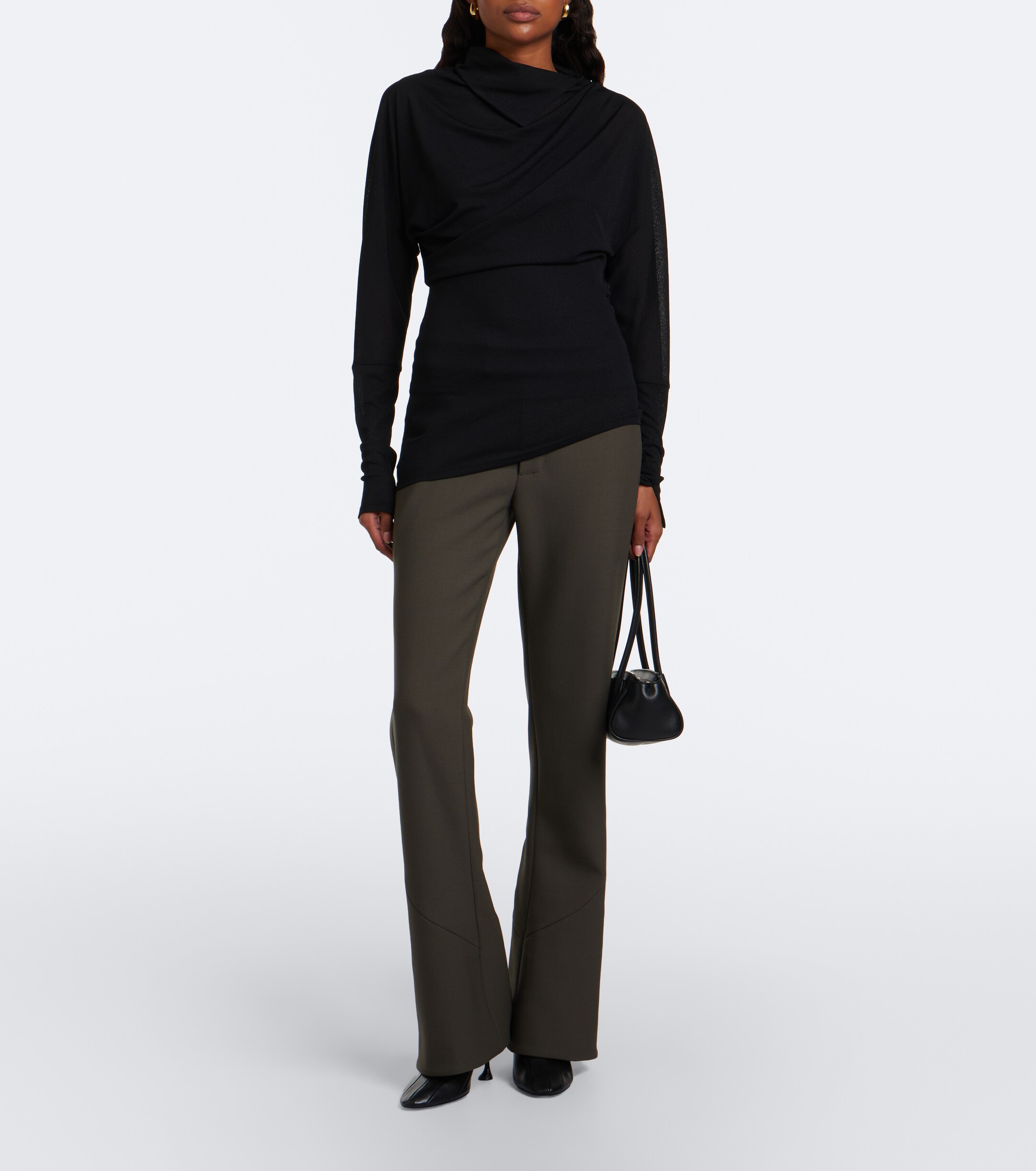 Proenza Schouler Proenza Schouler Golda draped jersey top