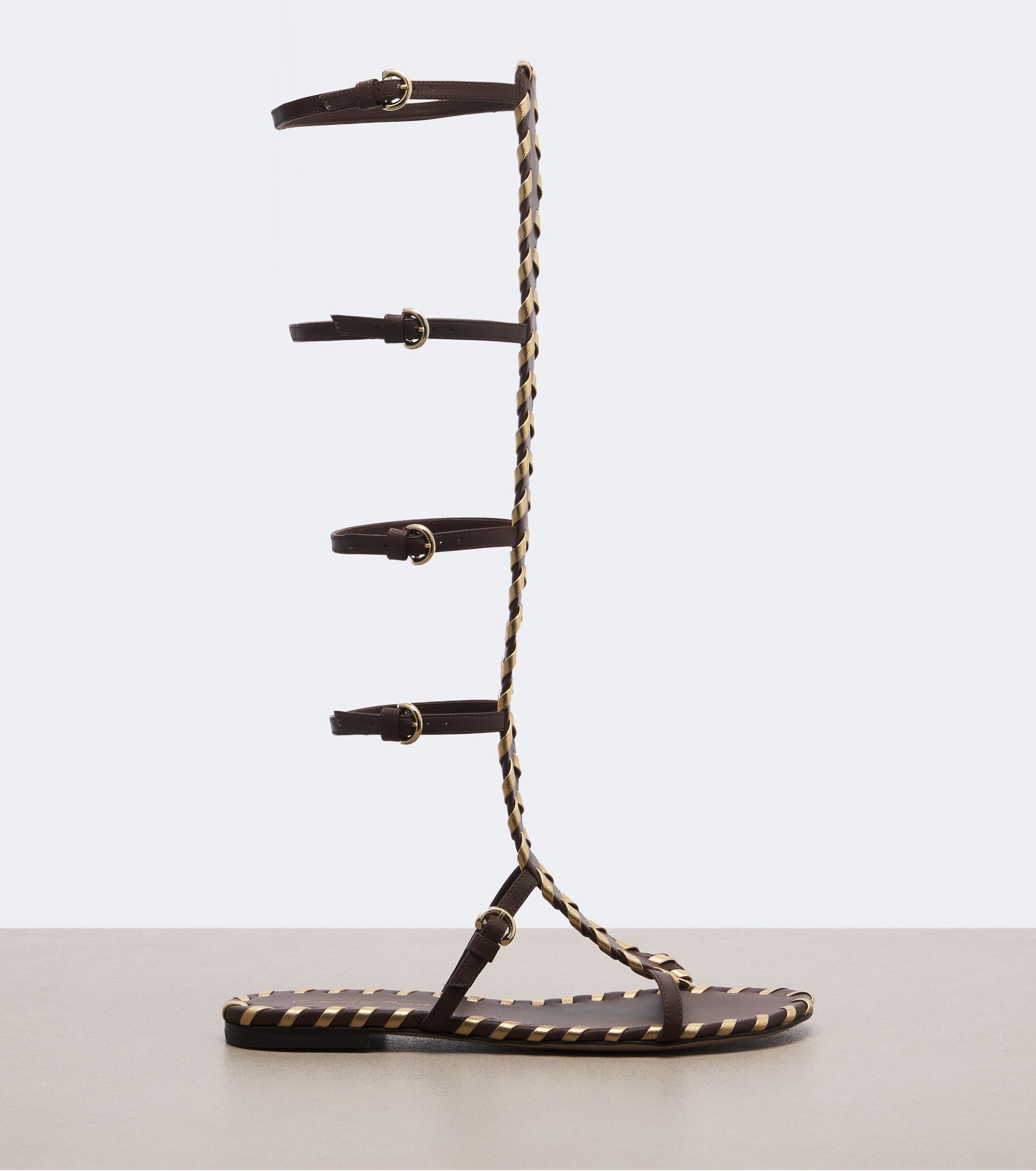 GIANVITO ROSSI Gianvito Rossi Zaira leather gladiator sandals