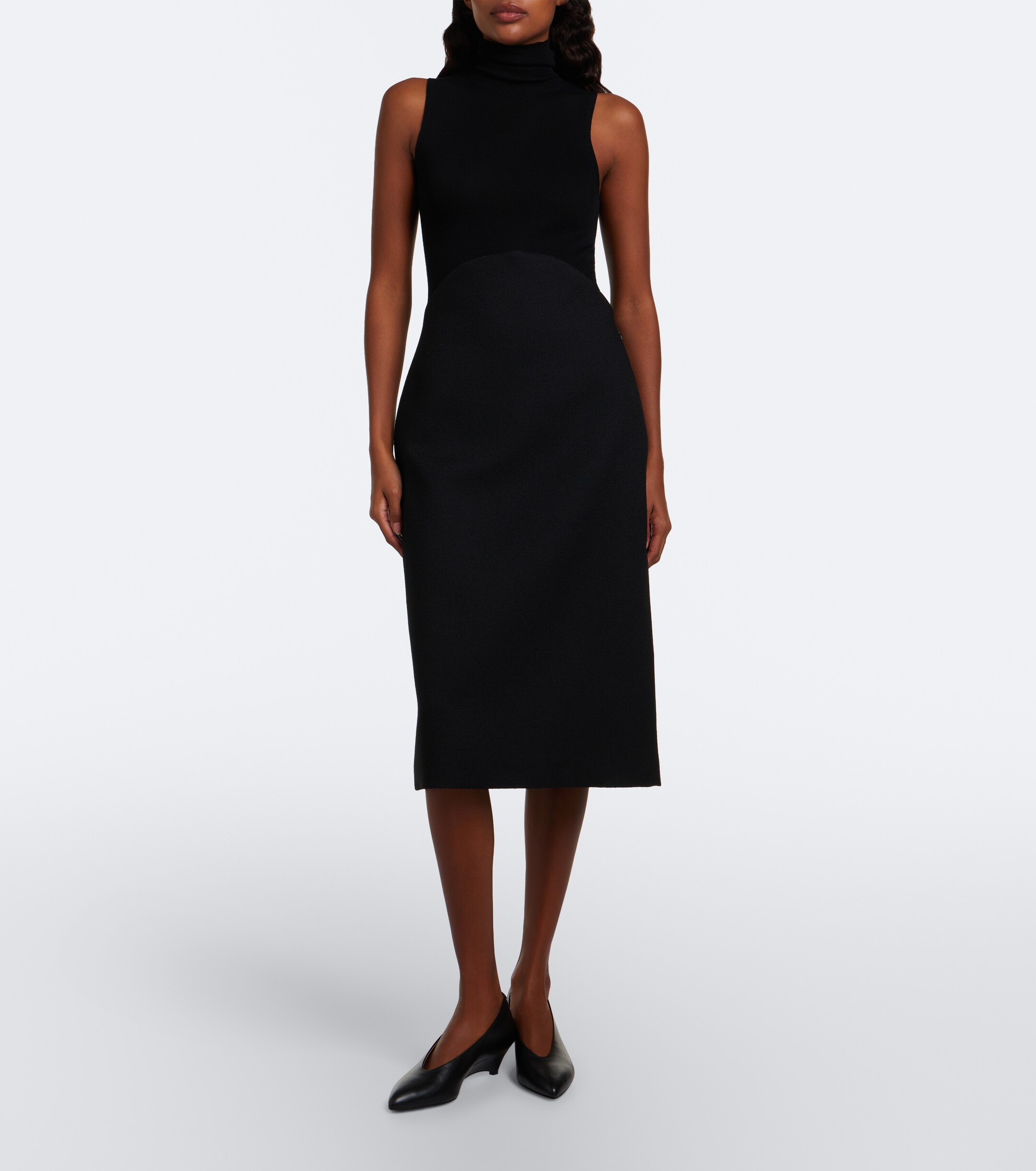 Jil Sander Jil Sander Virgin wool midi skirt