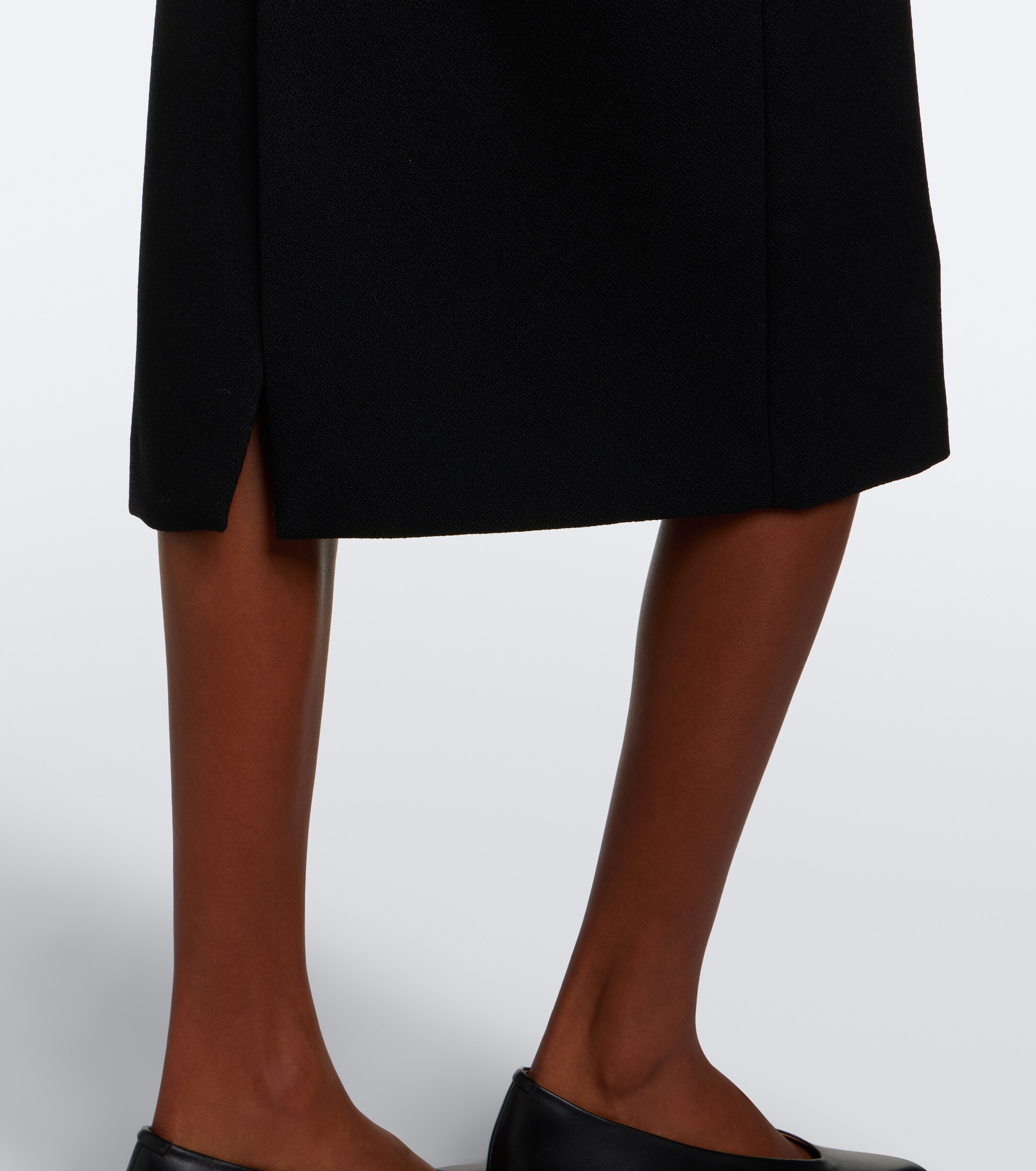 Jil Sander Jil Sander Virgin wool midi skirt