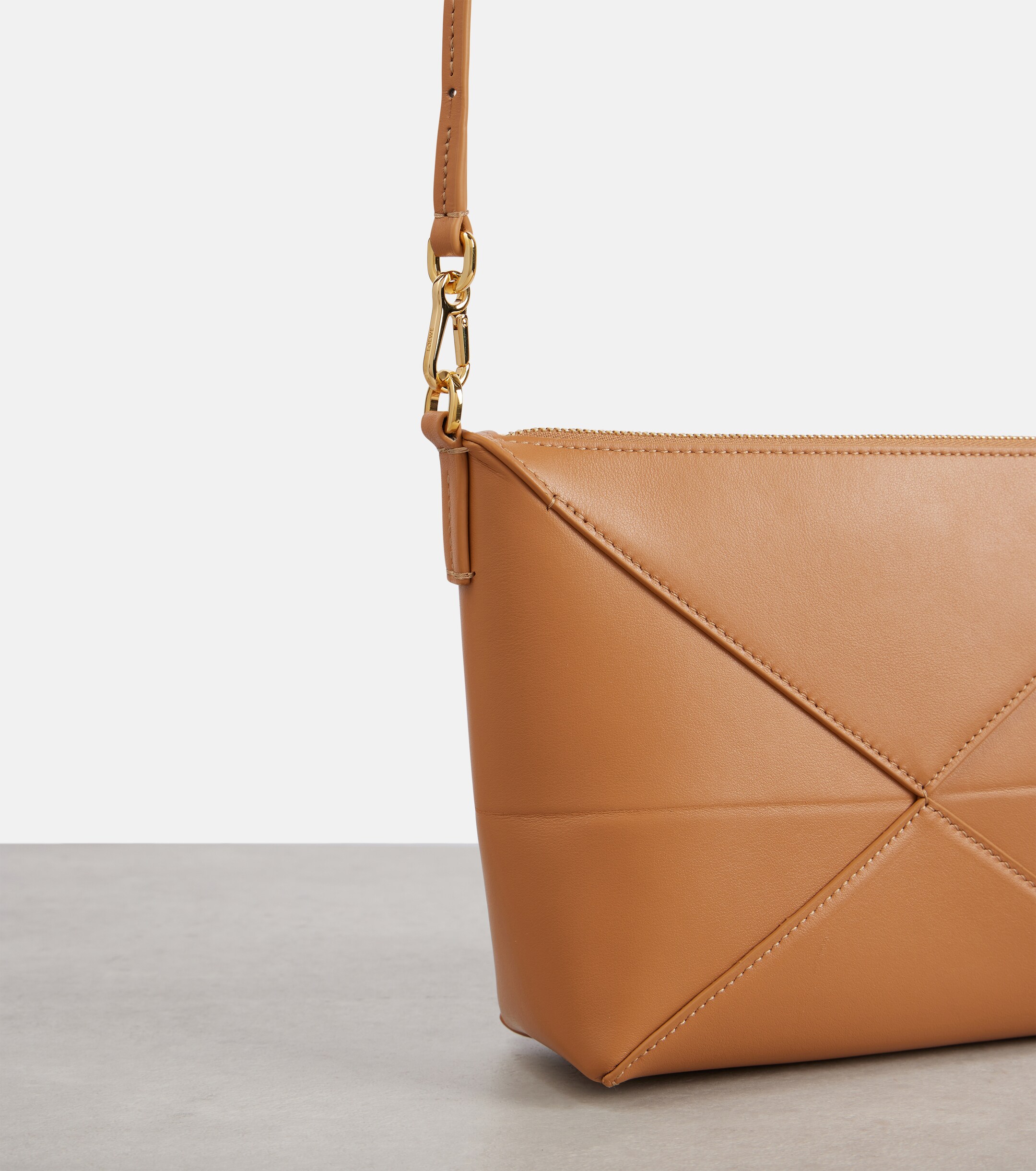 Loewe Puzzle Fold leather shoulder bag