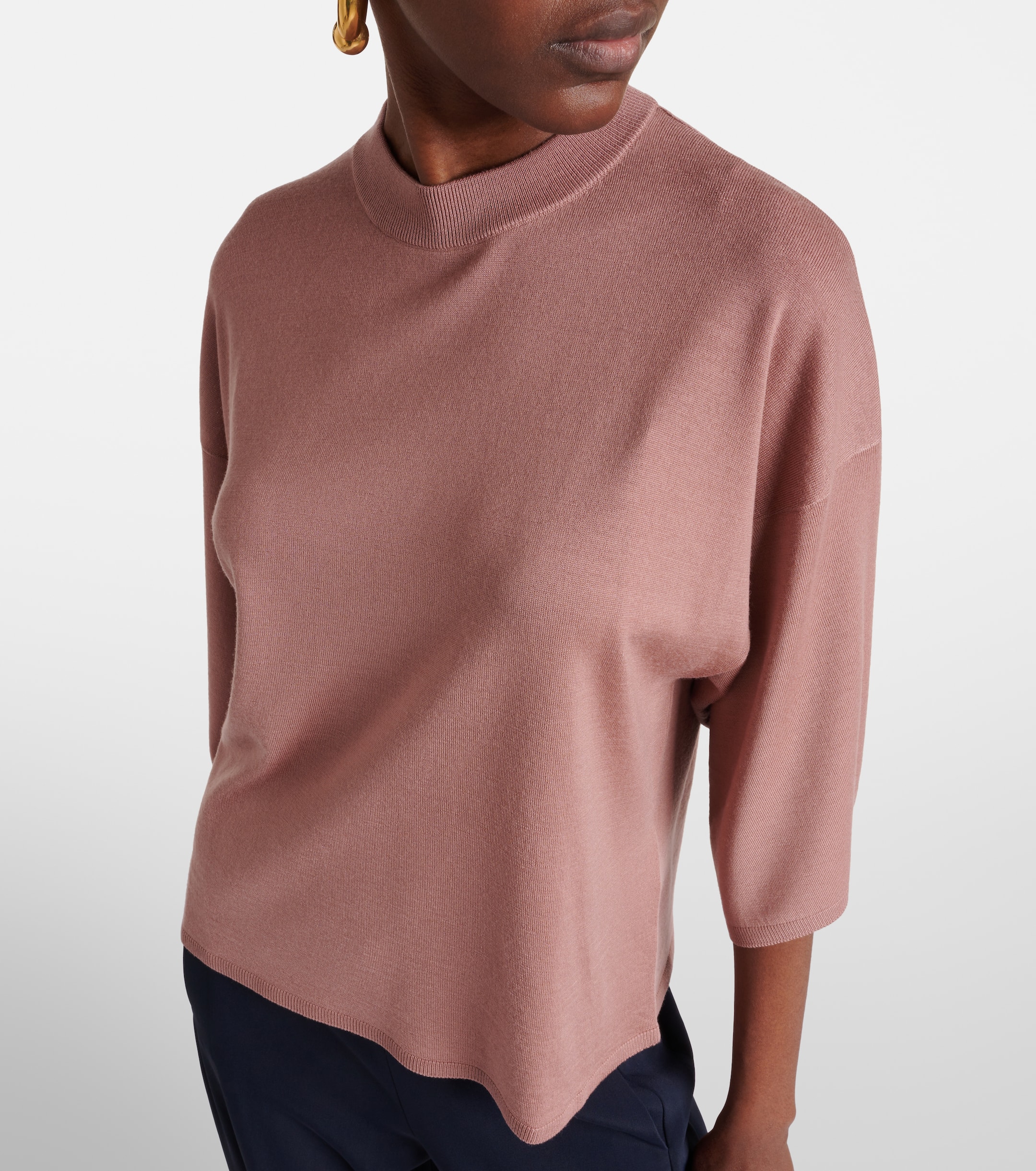 Fforme Quinn knitted wool T-shirt thumbnail