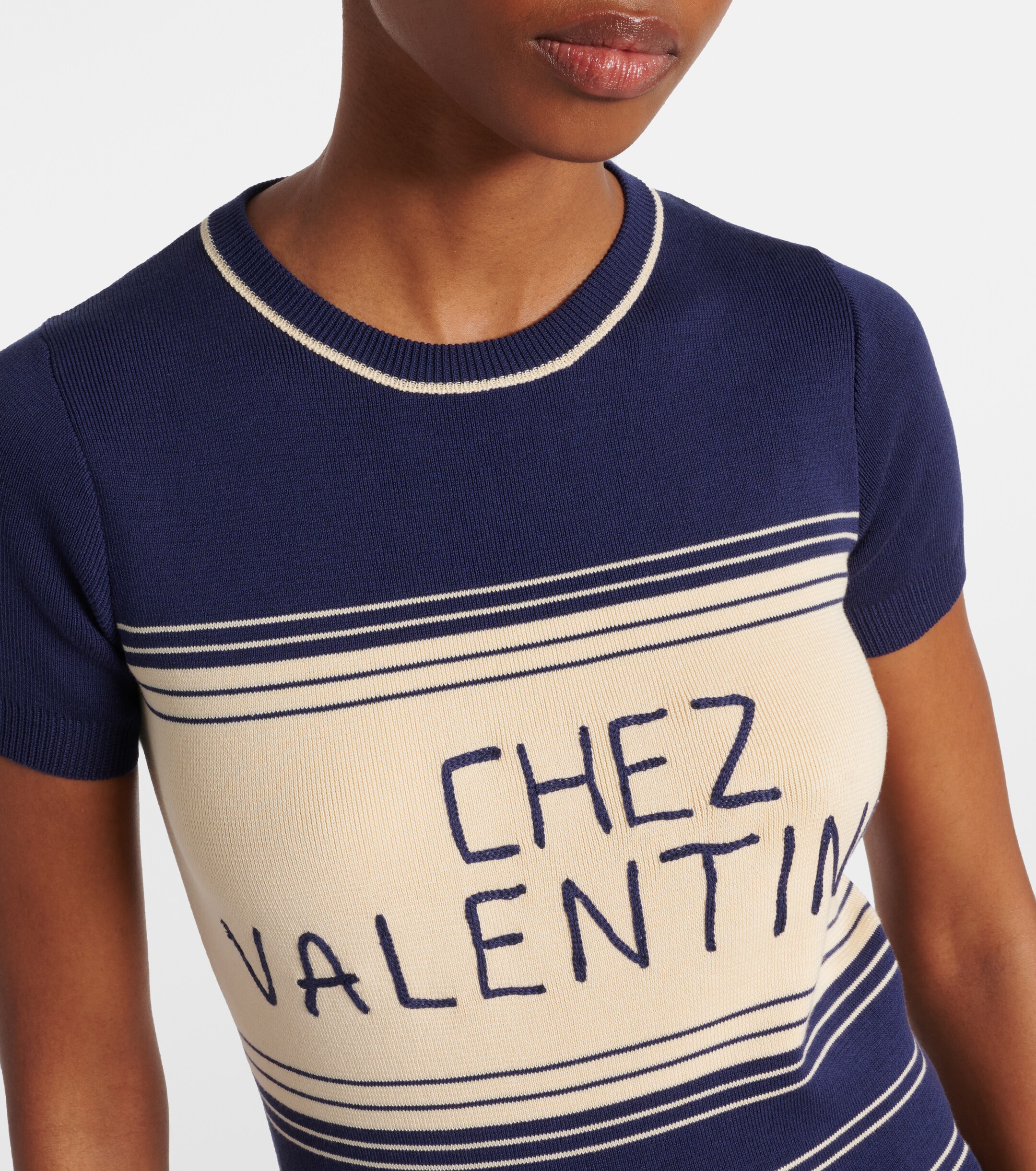 Valentino Garavani Valentino Garavani Chez Valentino Garavani cotton T-shirt
