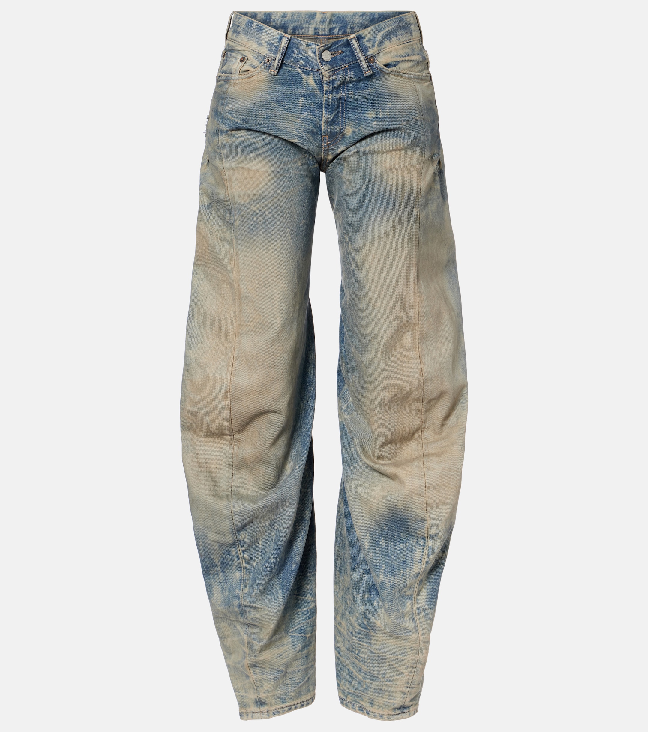 Acne Studios 2006F low-rise wide-leg jeans
