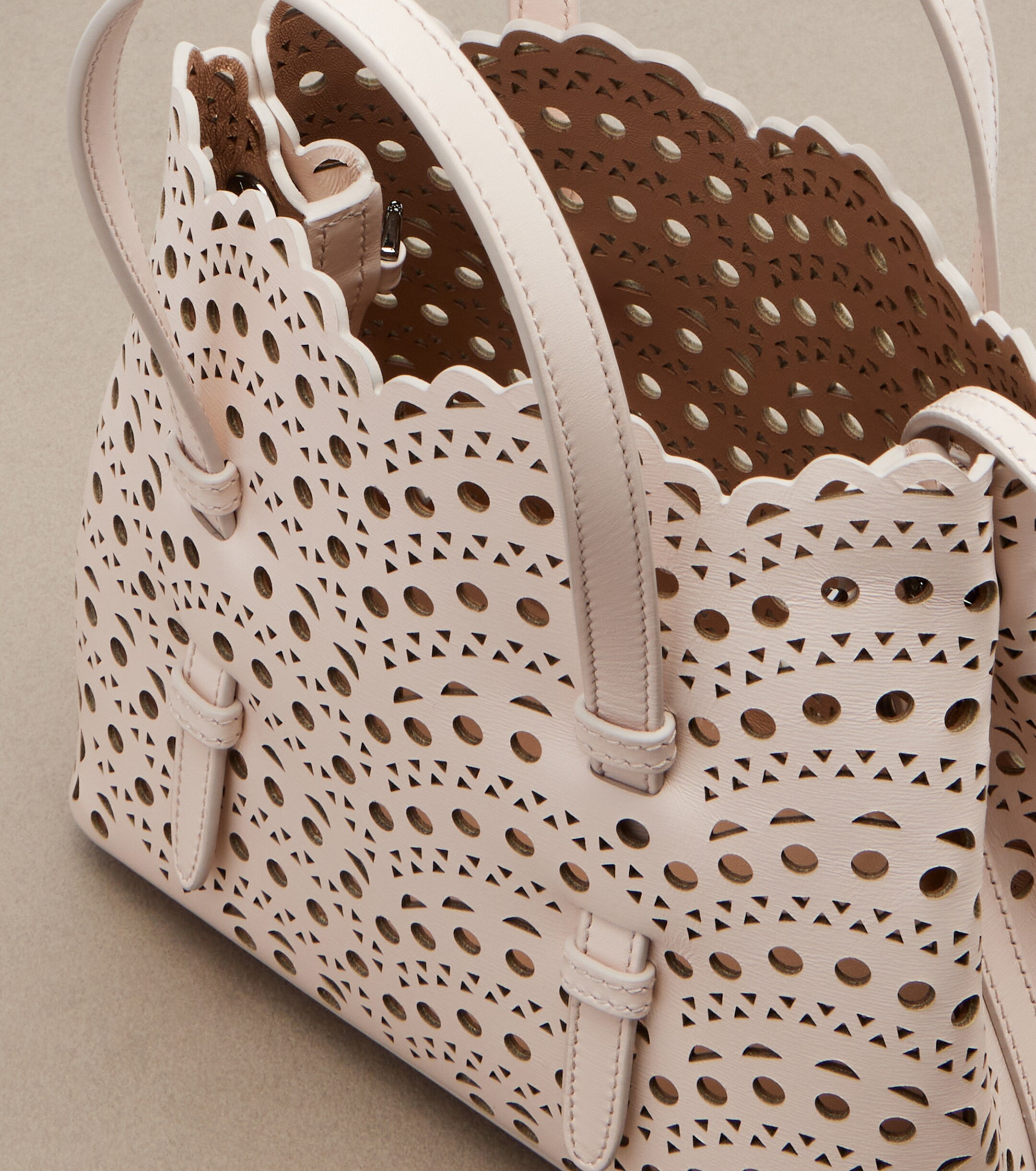 Alaïa Mina 20 Vienne leather tote bag