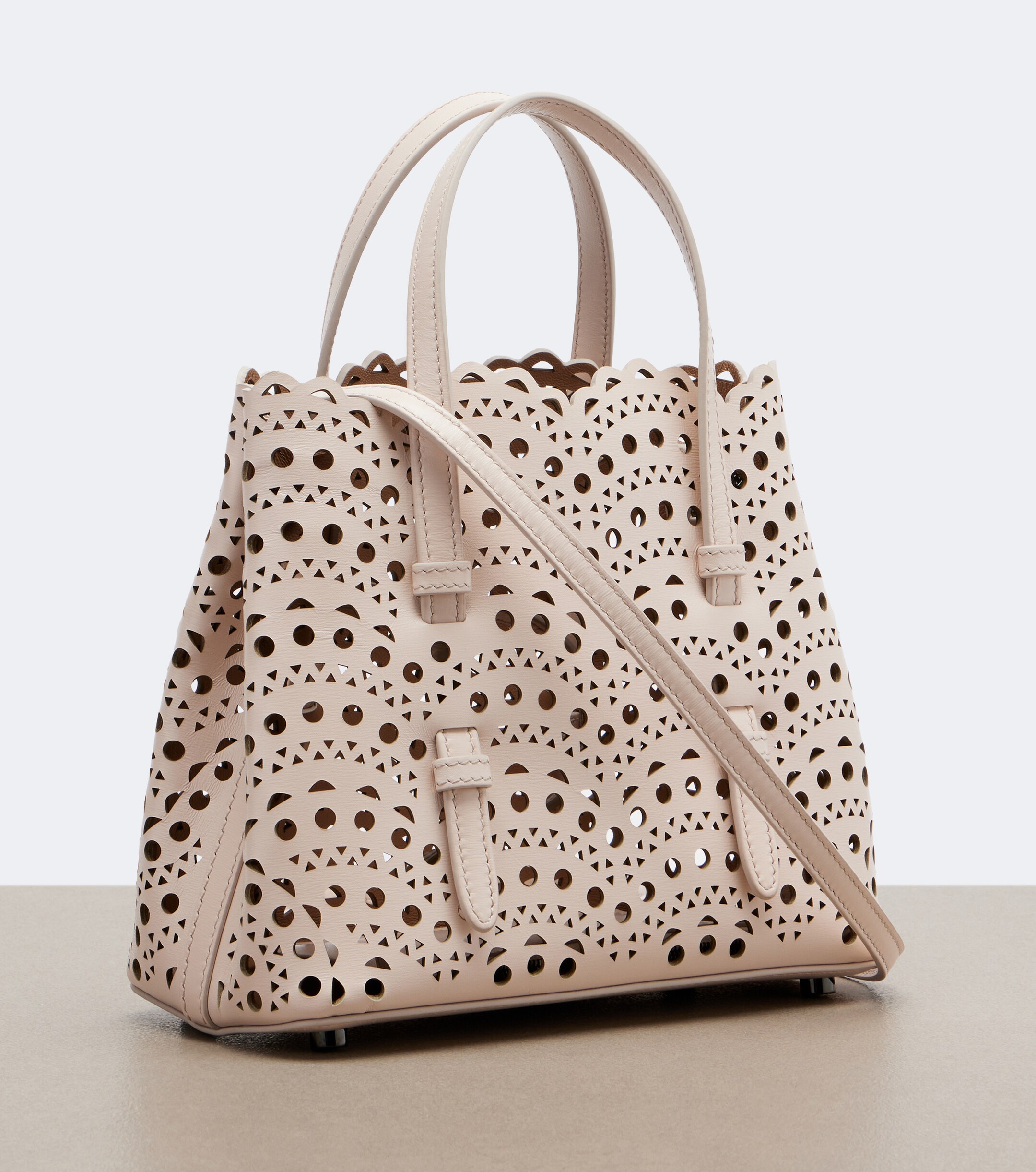 Alaïa Mina 20 Vienne leather tote bag