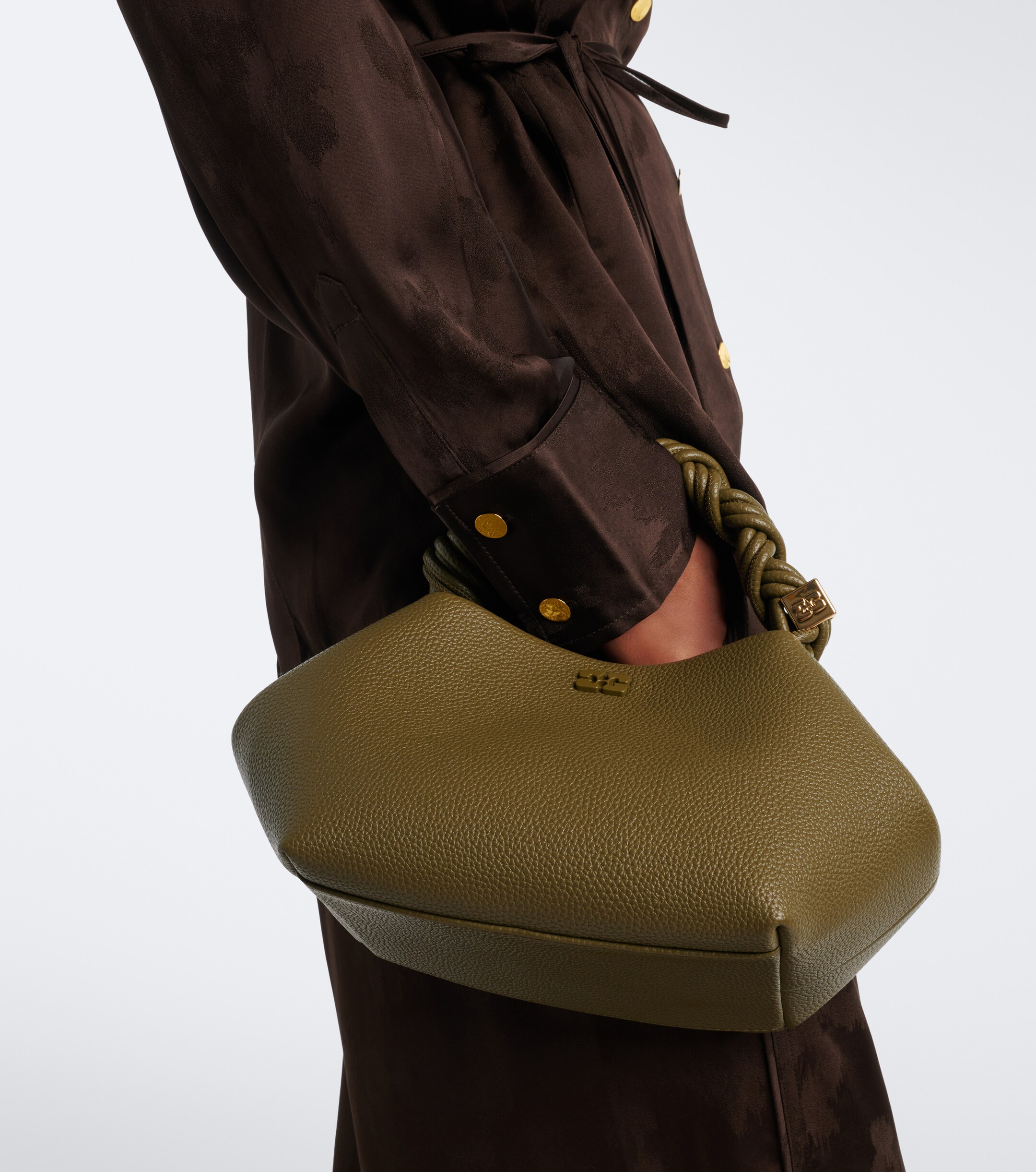 GANNI Bou Small top-handle bag