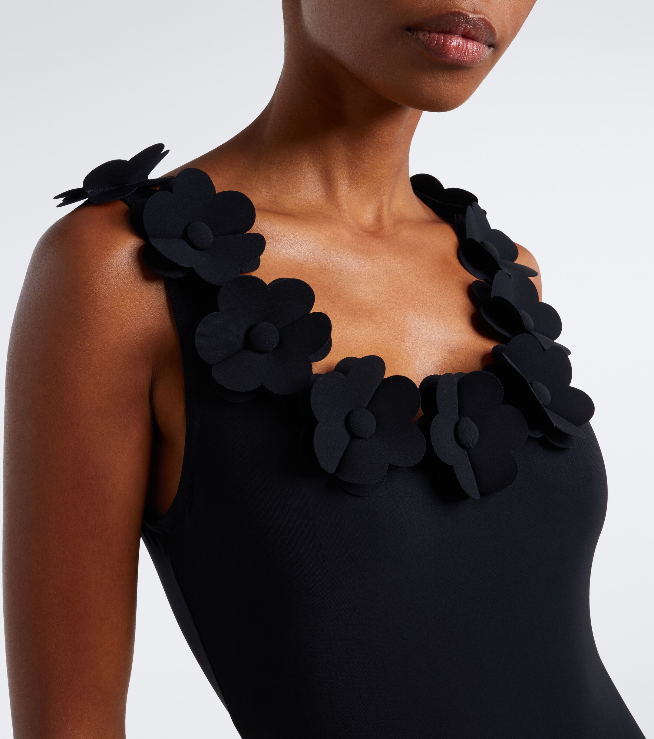 Karla Colletto Karla Colletto Juliet floral-appliqué swimsuit