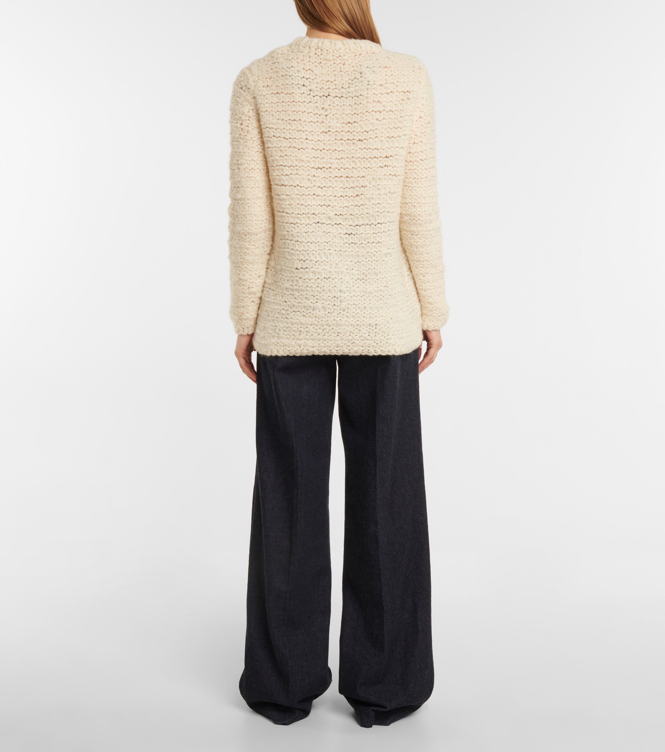 Gabriela Hearst Larenzo cashmere and wool sweater