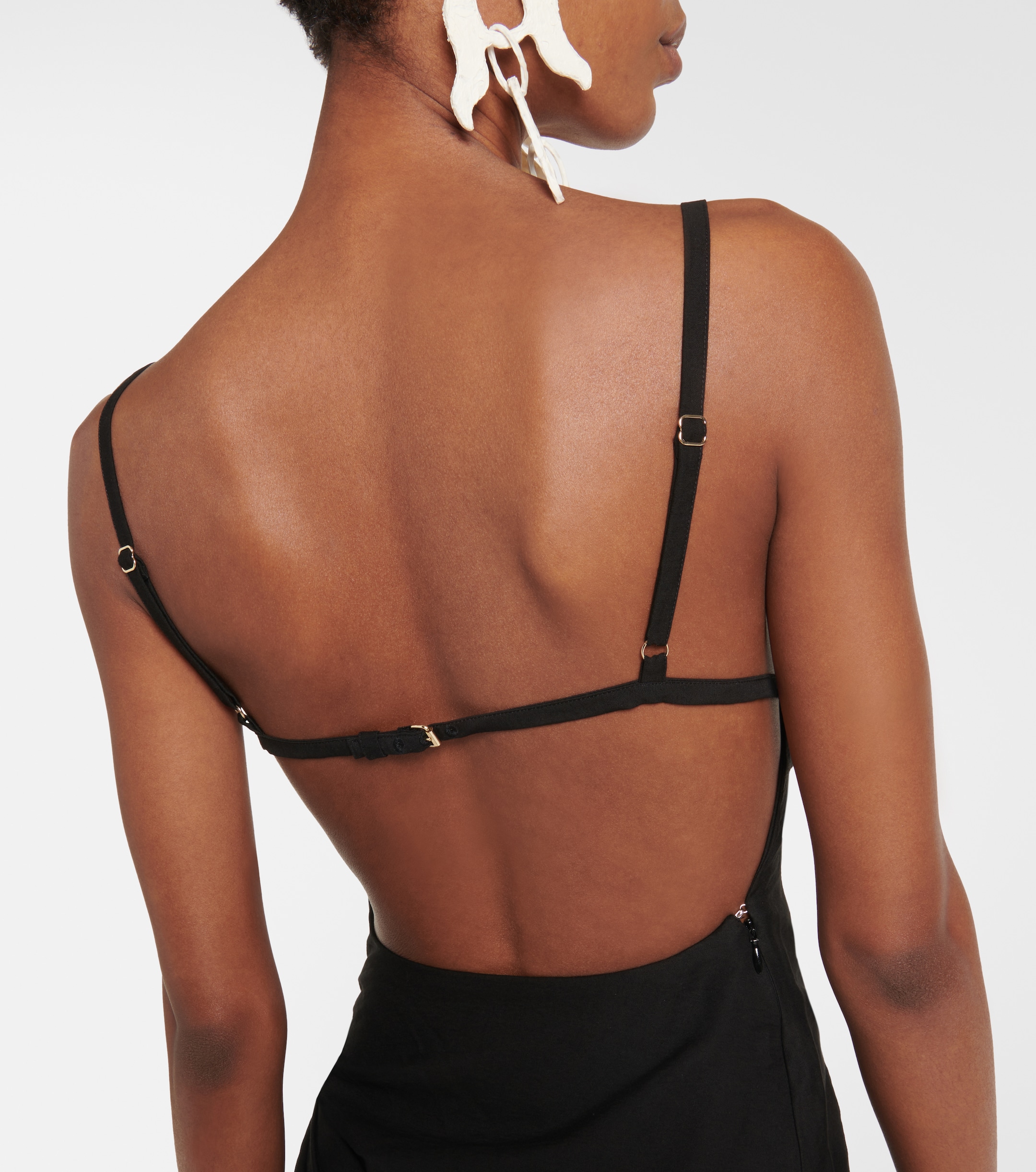 Jacquemus La Robe Saudade voile maxi dress