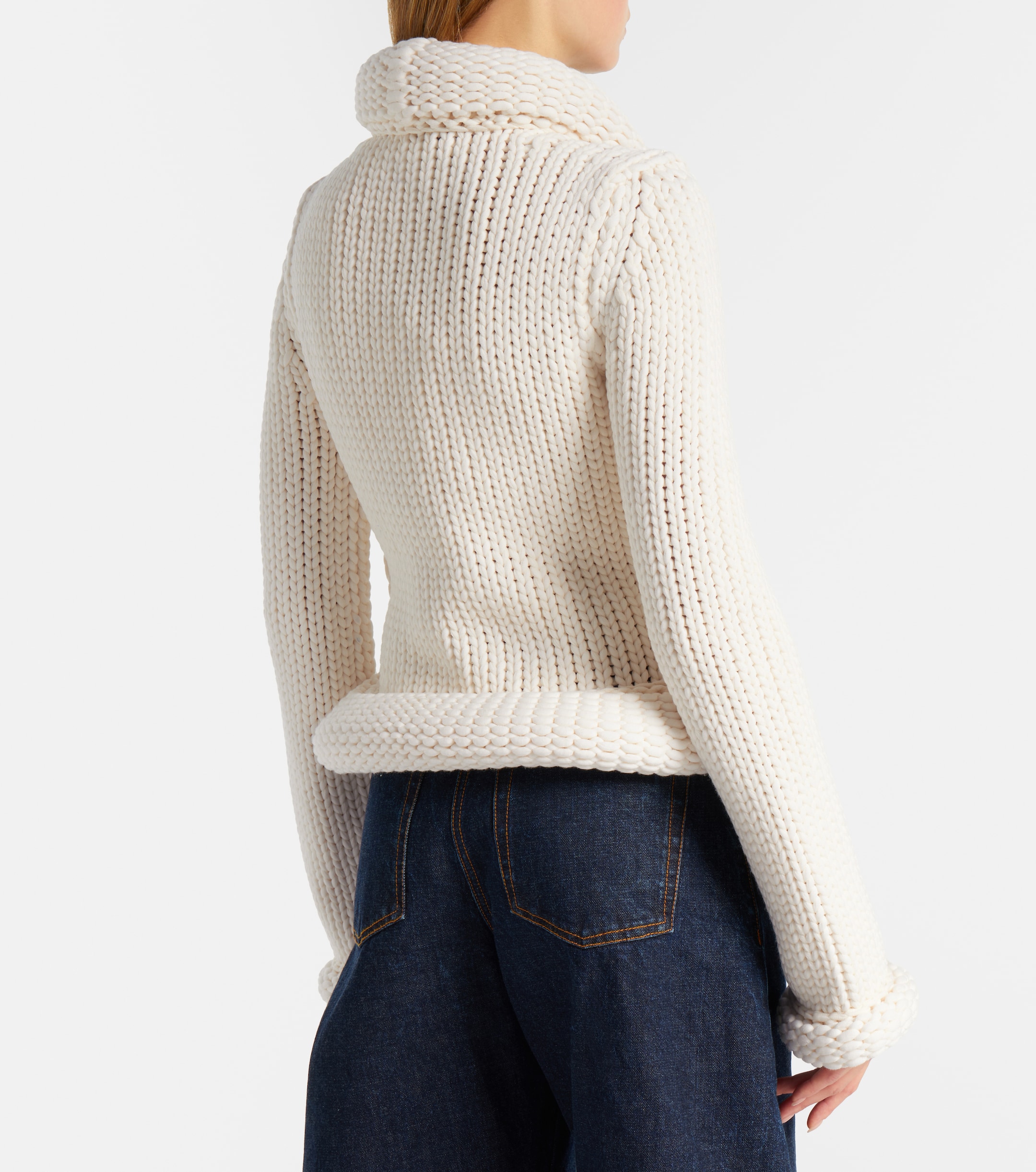 Alaïa - Alaïa Padded wool-blend cardigan | Plush