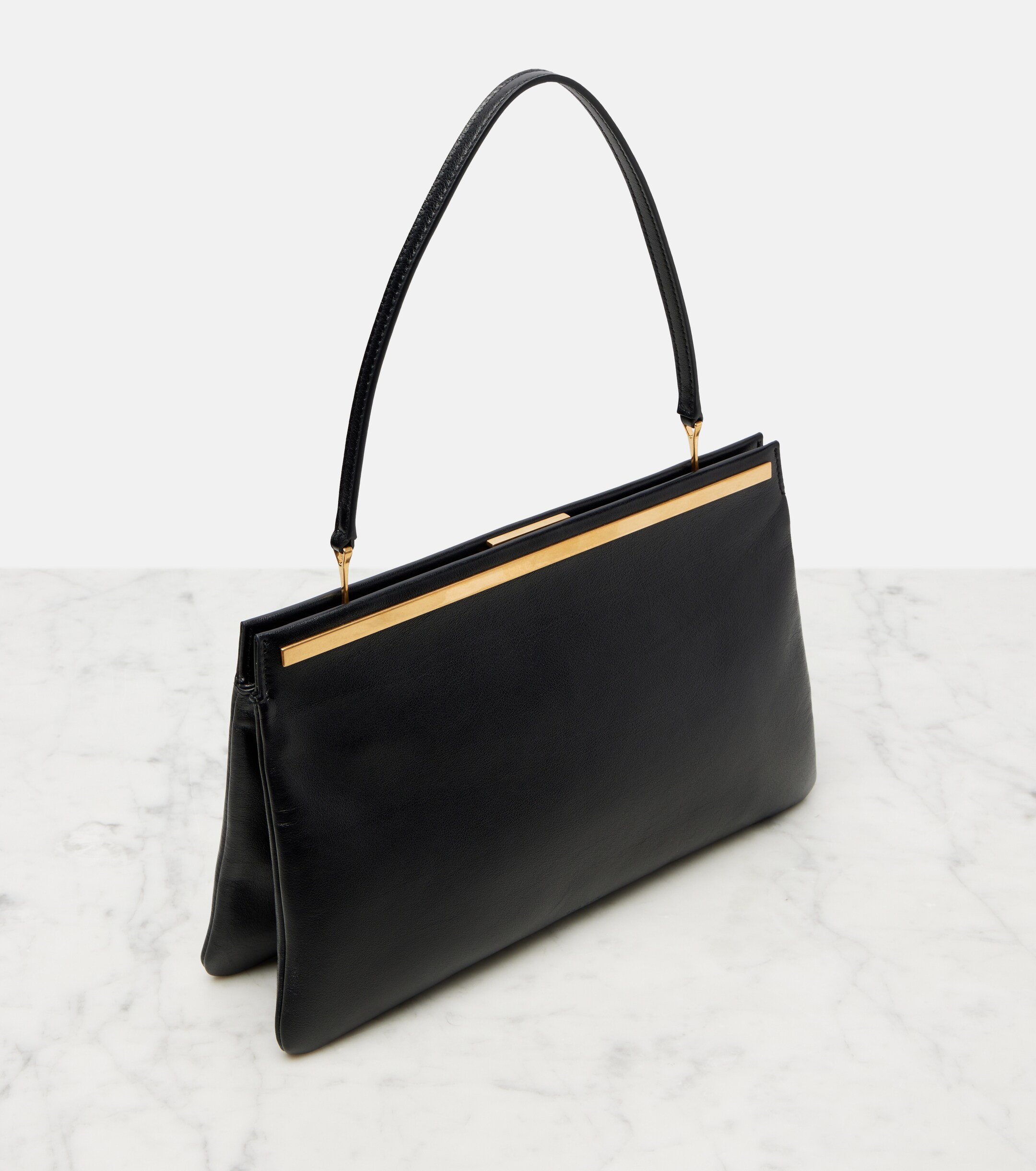 The Row Elise Medium leather shoulder bag
