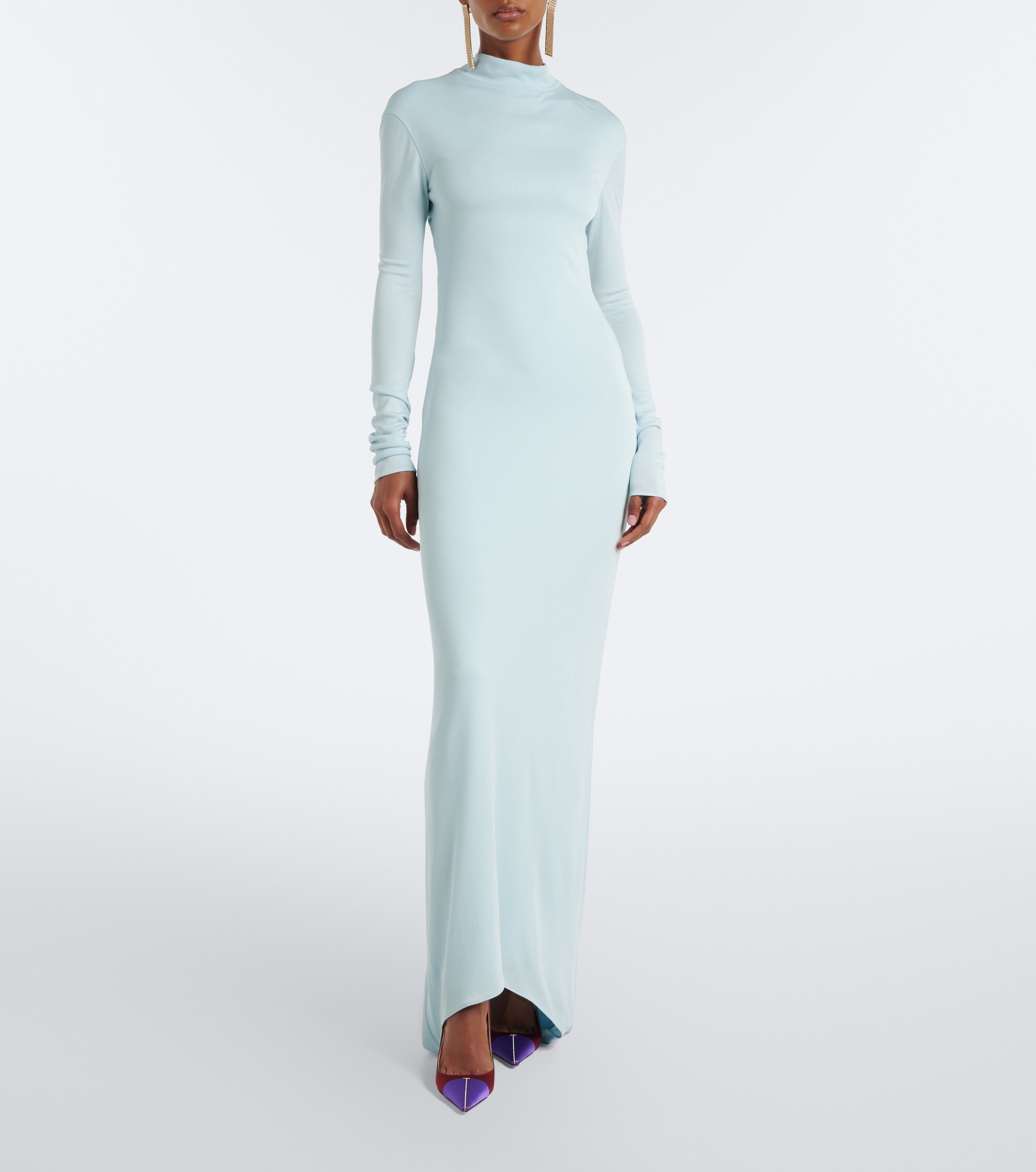 Tom Ford Tom Ford Satin slingback pumps