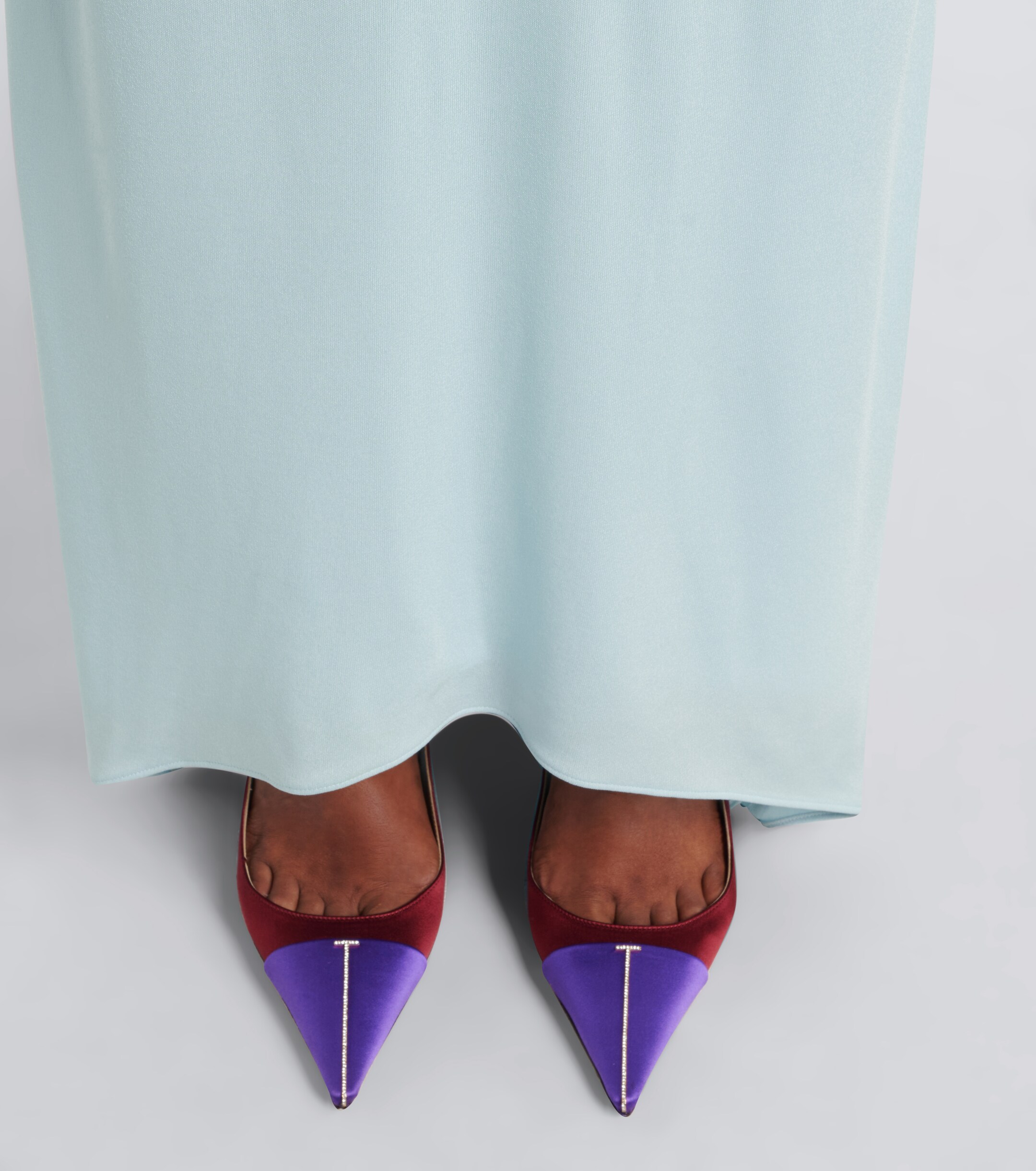 Tom Ford Tom Ford Satin slingback pumps