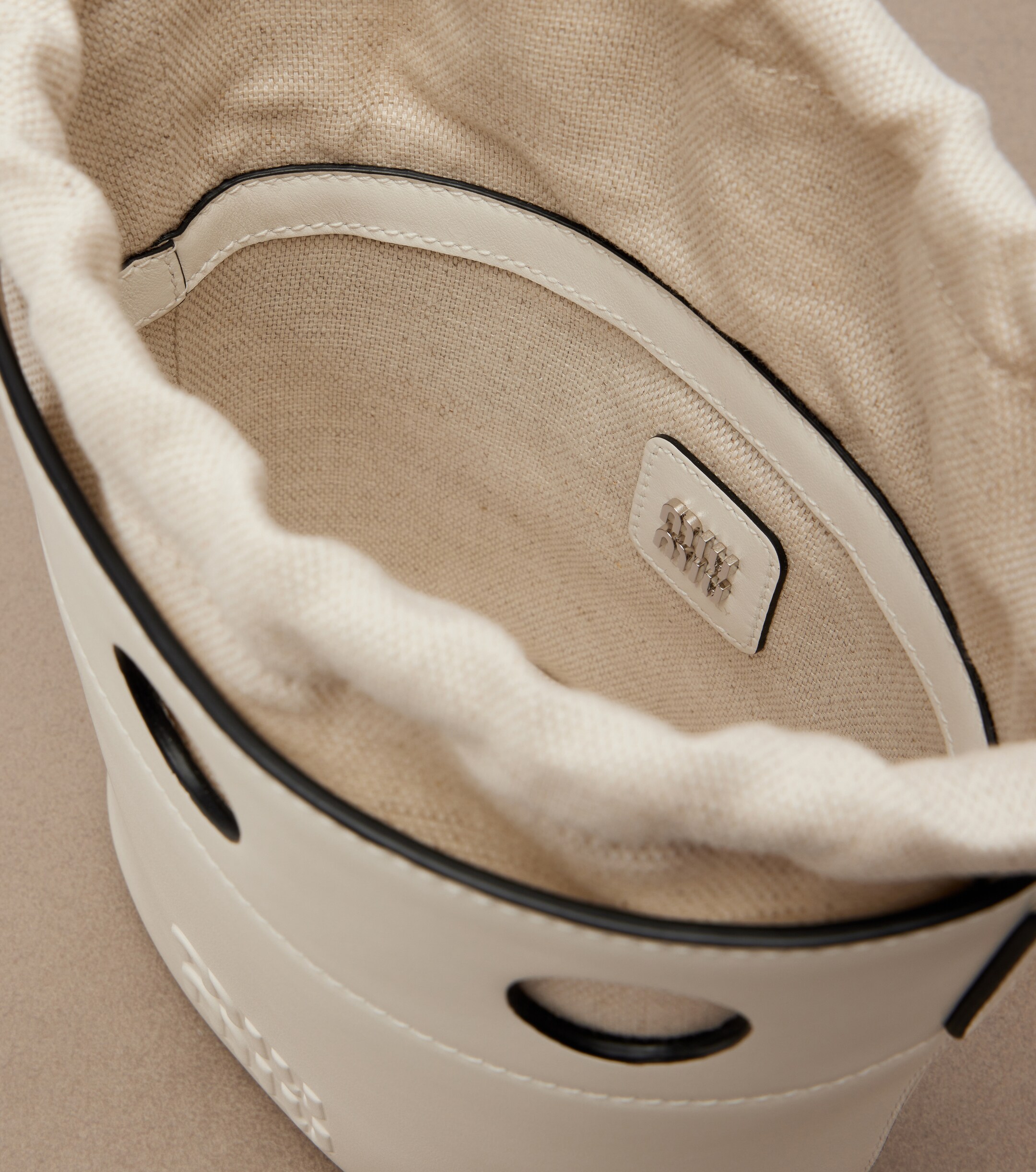 Miu Miu Leather bucket bag