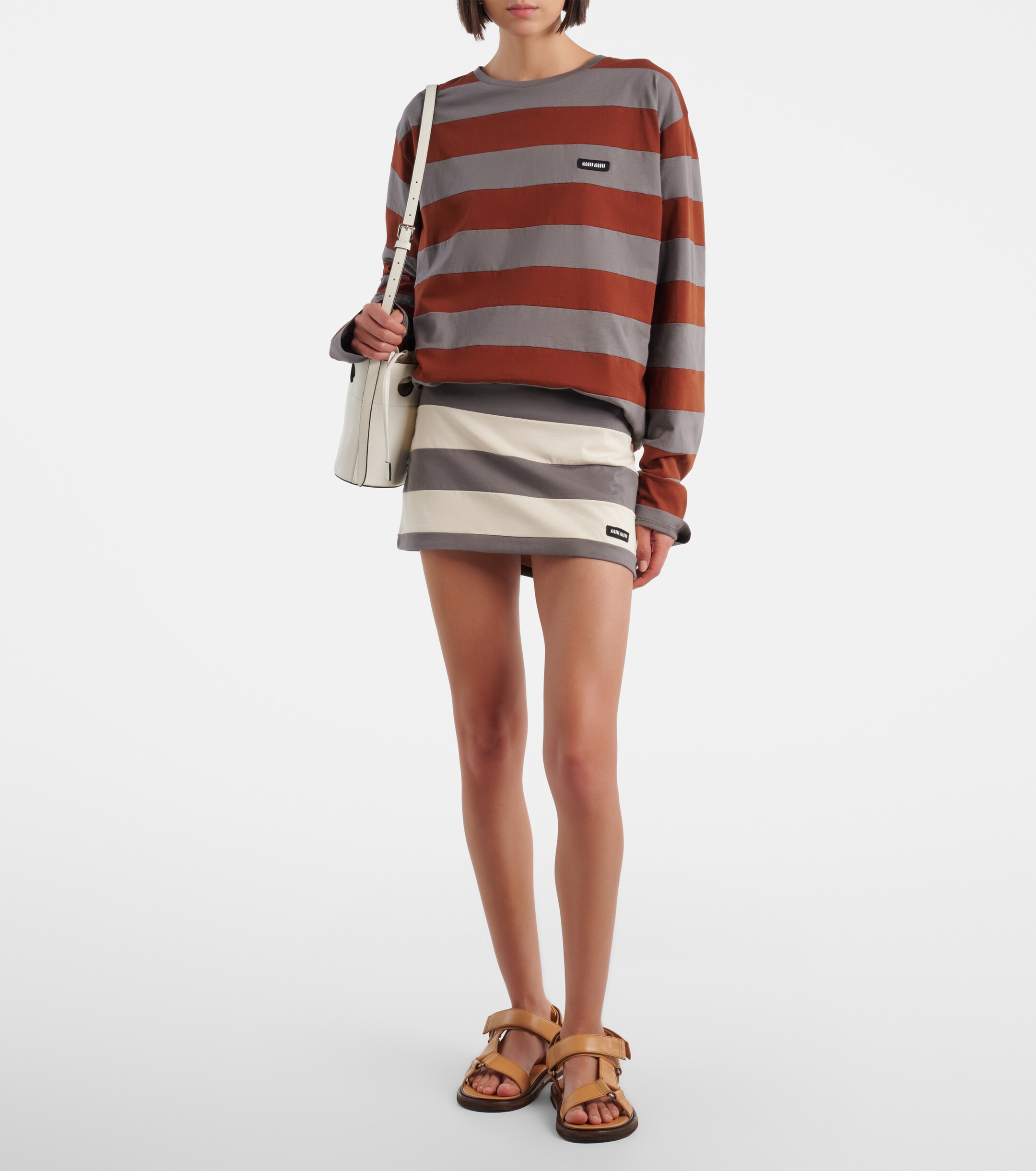 Miu Miu Leather bucket bag