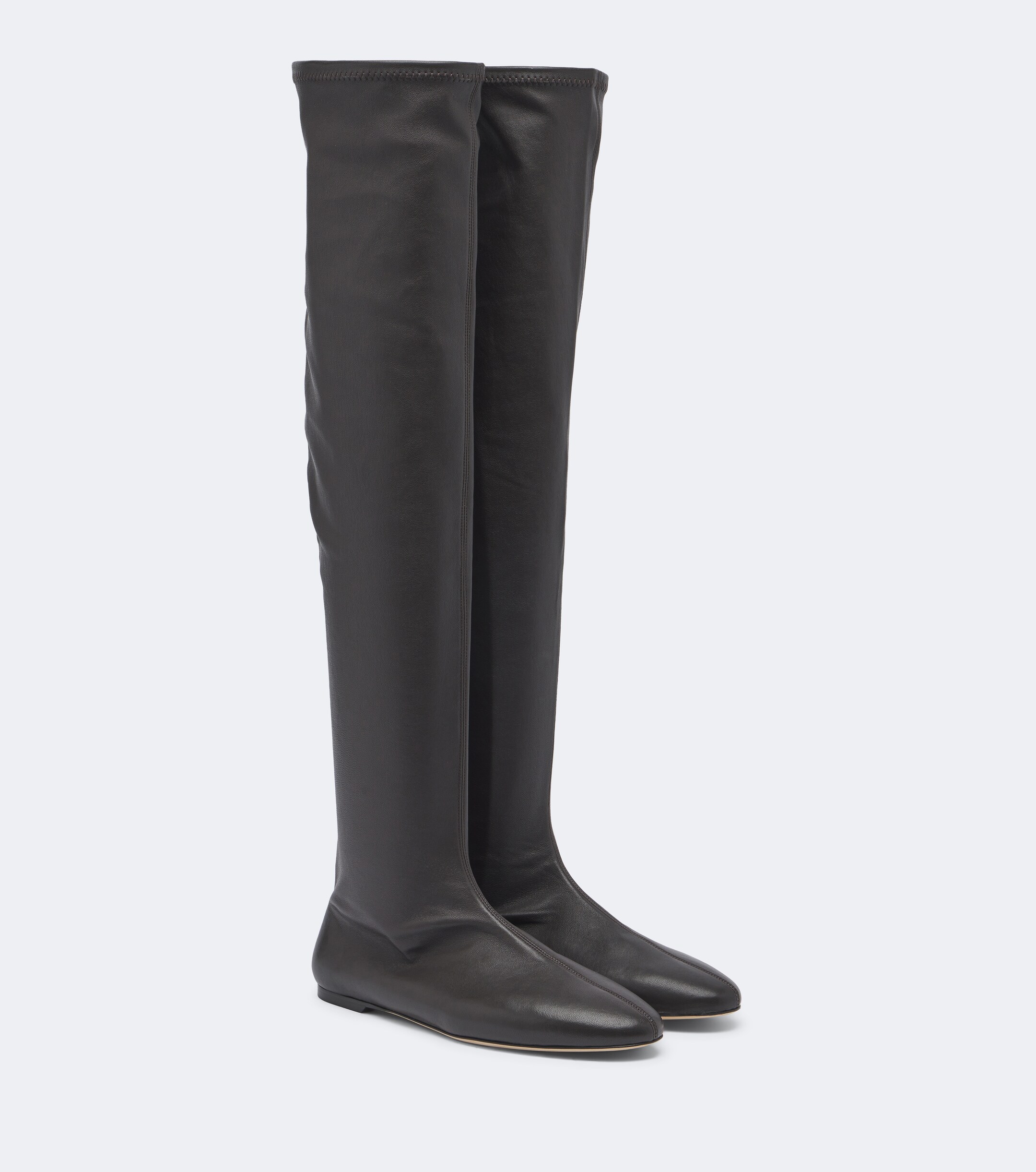 TOTEME Toteme Leather over-the-knee boots