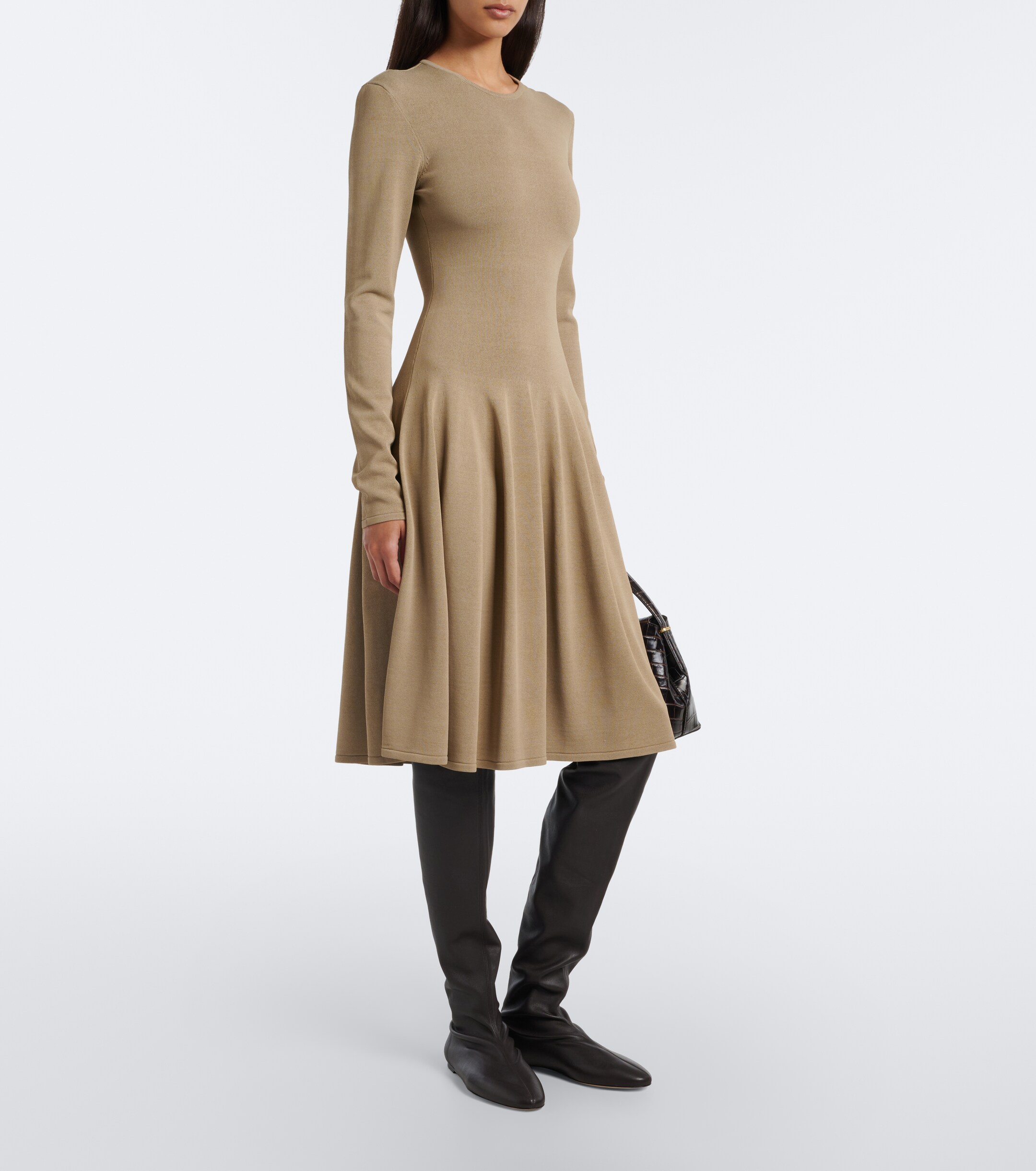 TOTEME Toteme Leather over-the-knee boots