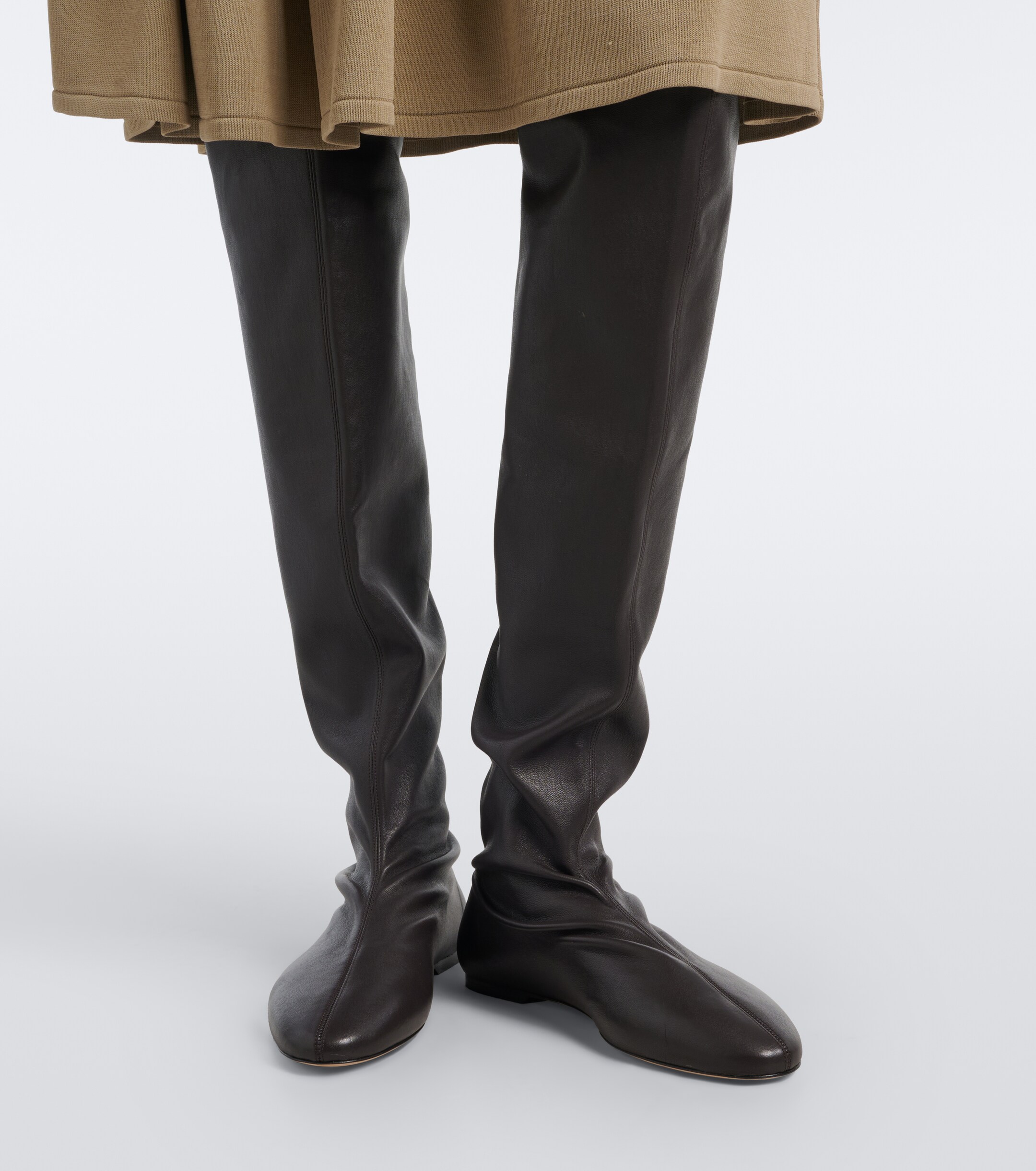 TOTEME Toteme Leather over-the-knee boots