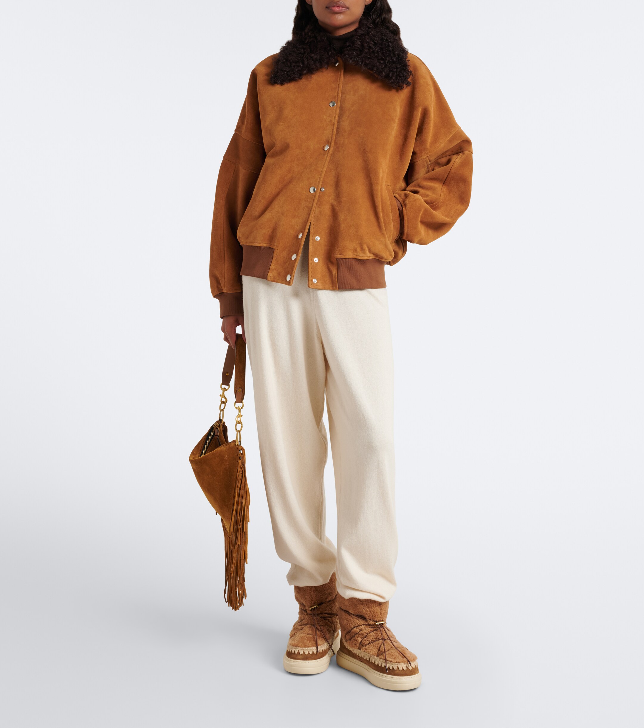 MOU Mou Sneaker Bold shearling ankle boots