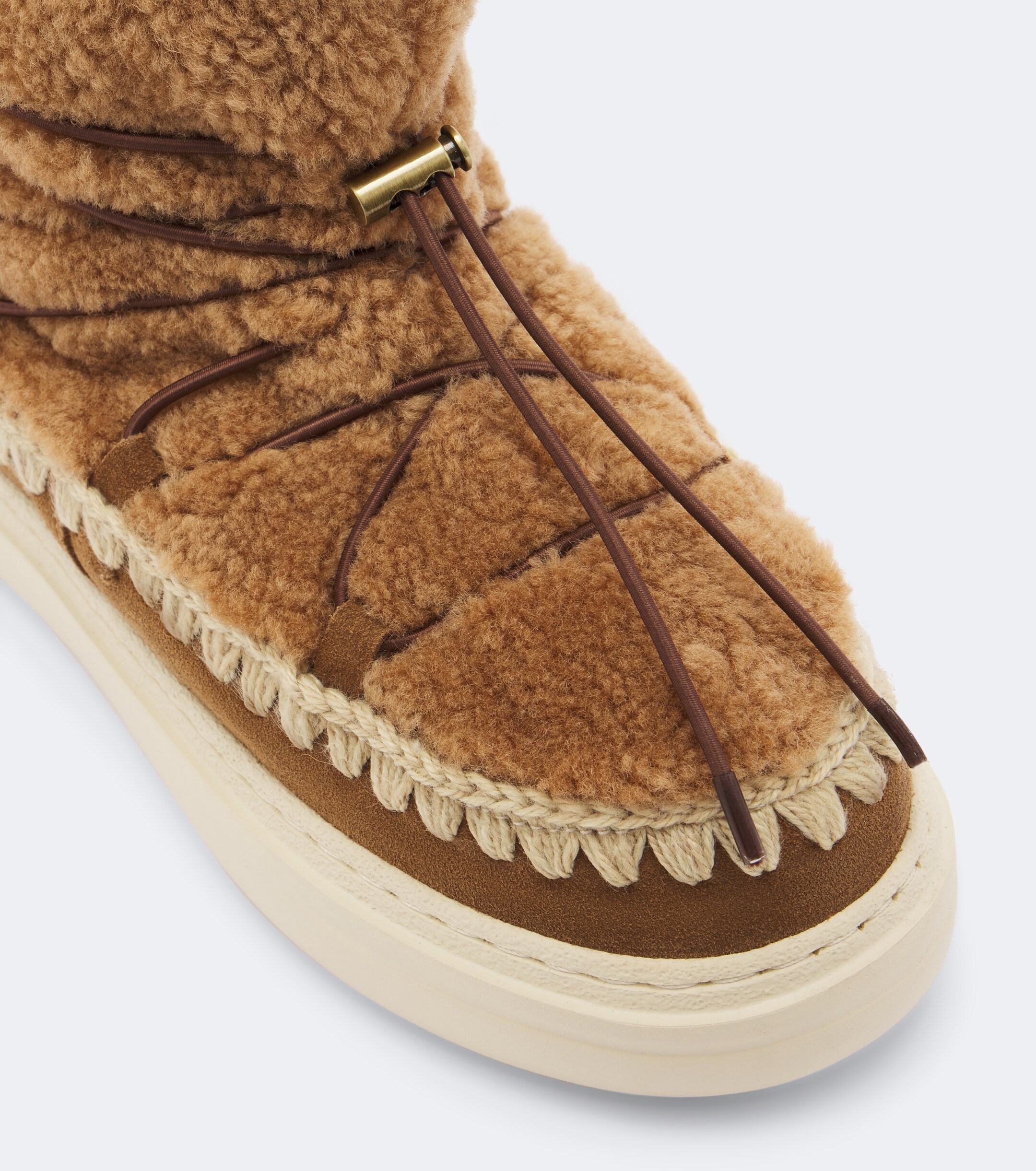 MOU Mou Sneaker Bold shearling ankle boots