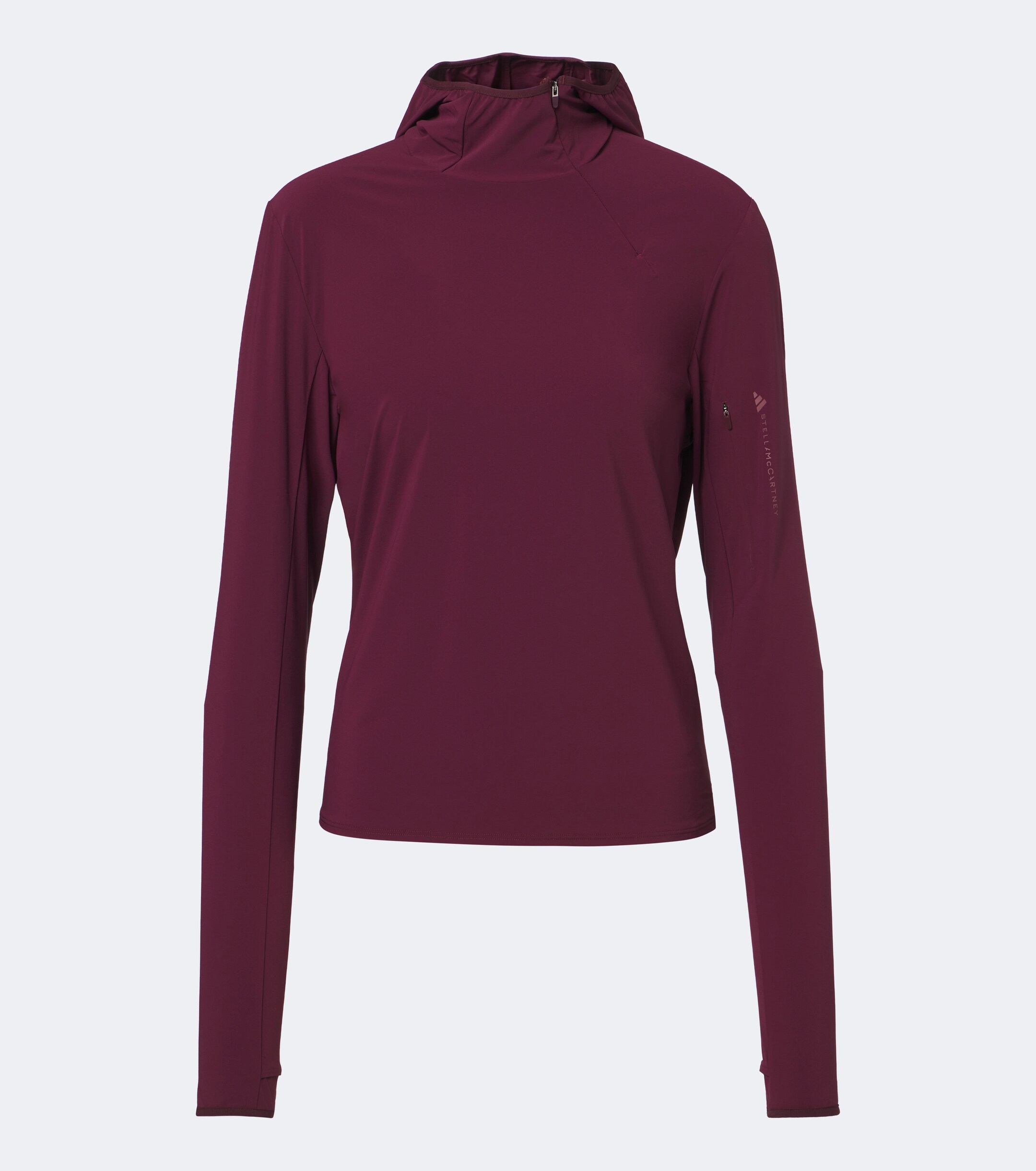 adidas by Stella McCartney Adidas by Stella McCartney Hooded open-back technical top