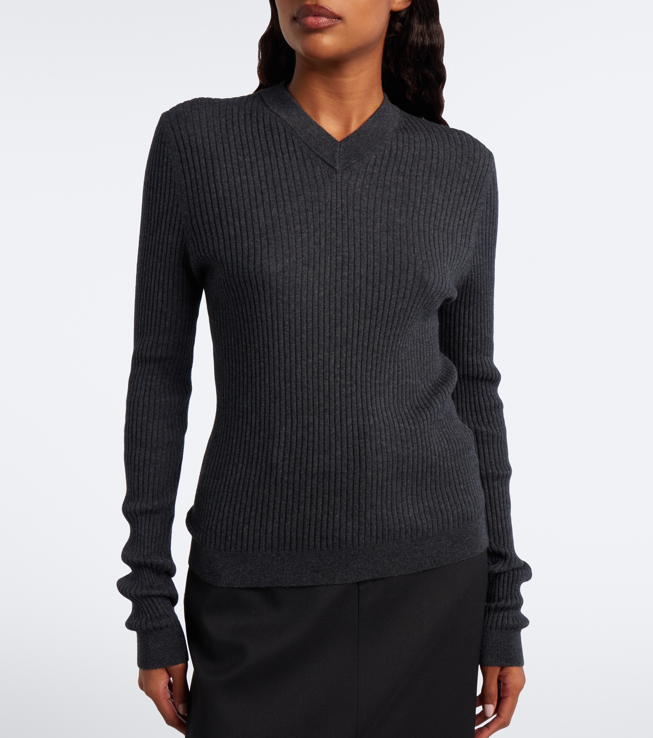 LISA YANG Lisa Yang Marguerite cotton and cashmere sweater