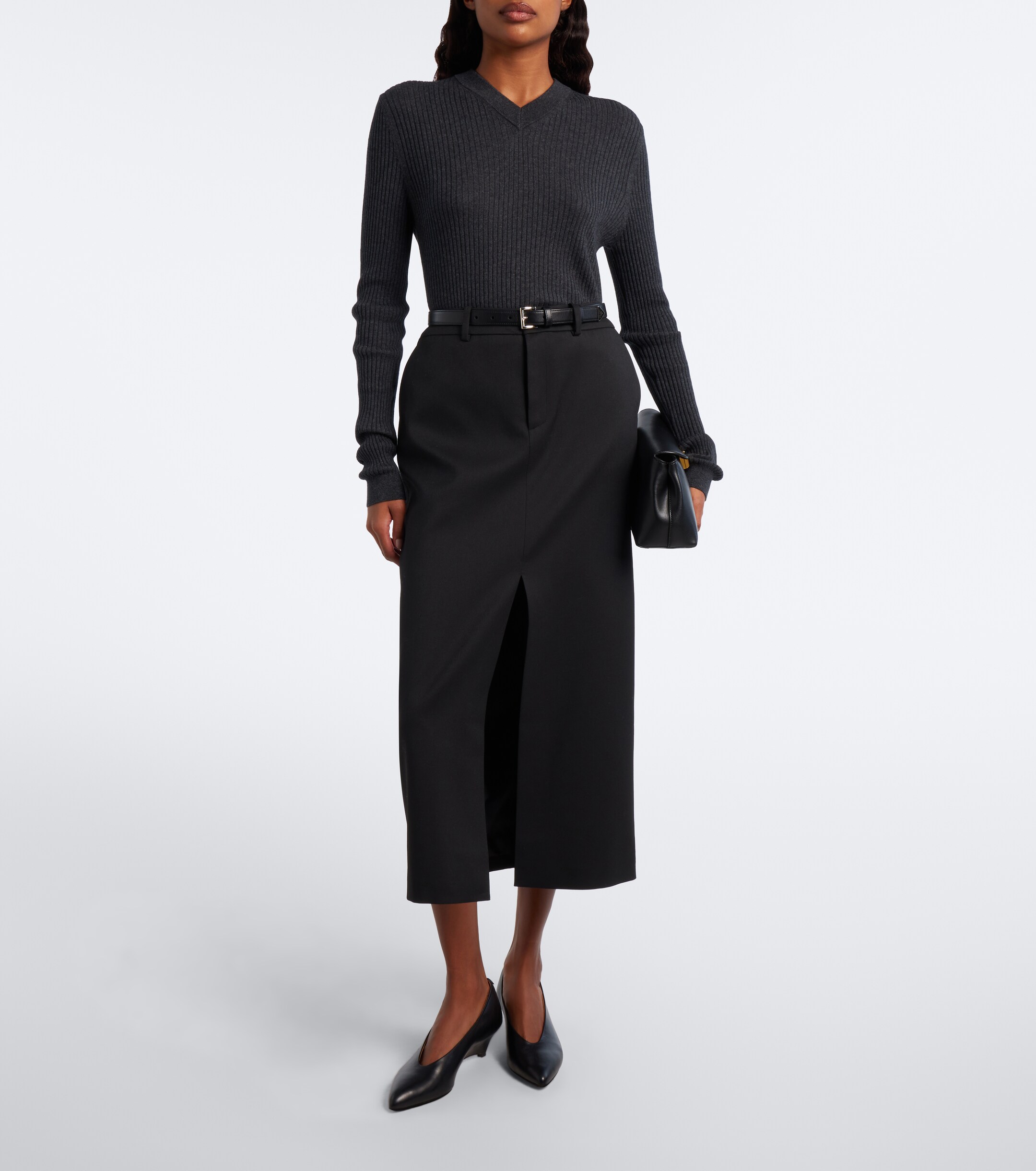 LISA YANG Lisa Yang Marguerite cotton and cashmere sweater