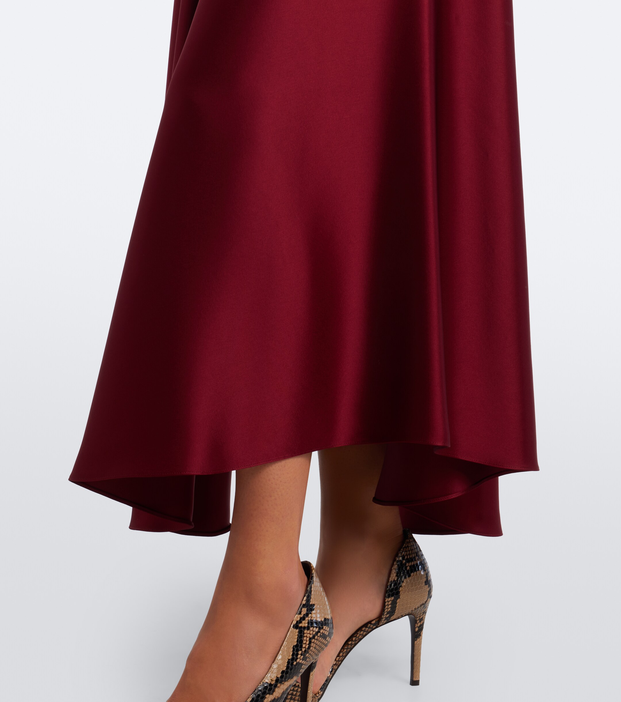Altuzarra Altuzarra Ames satin maxi skirt