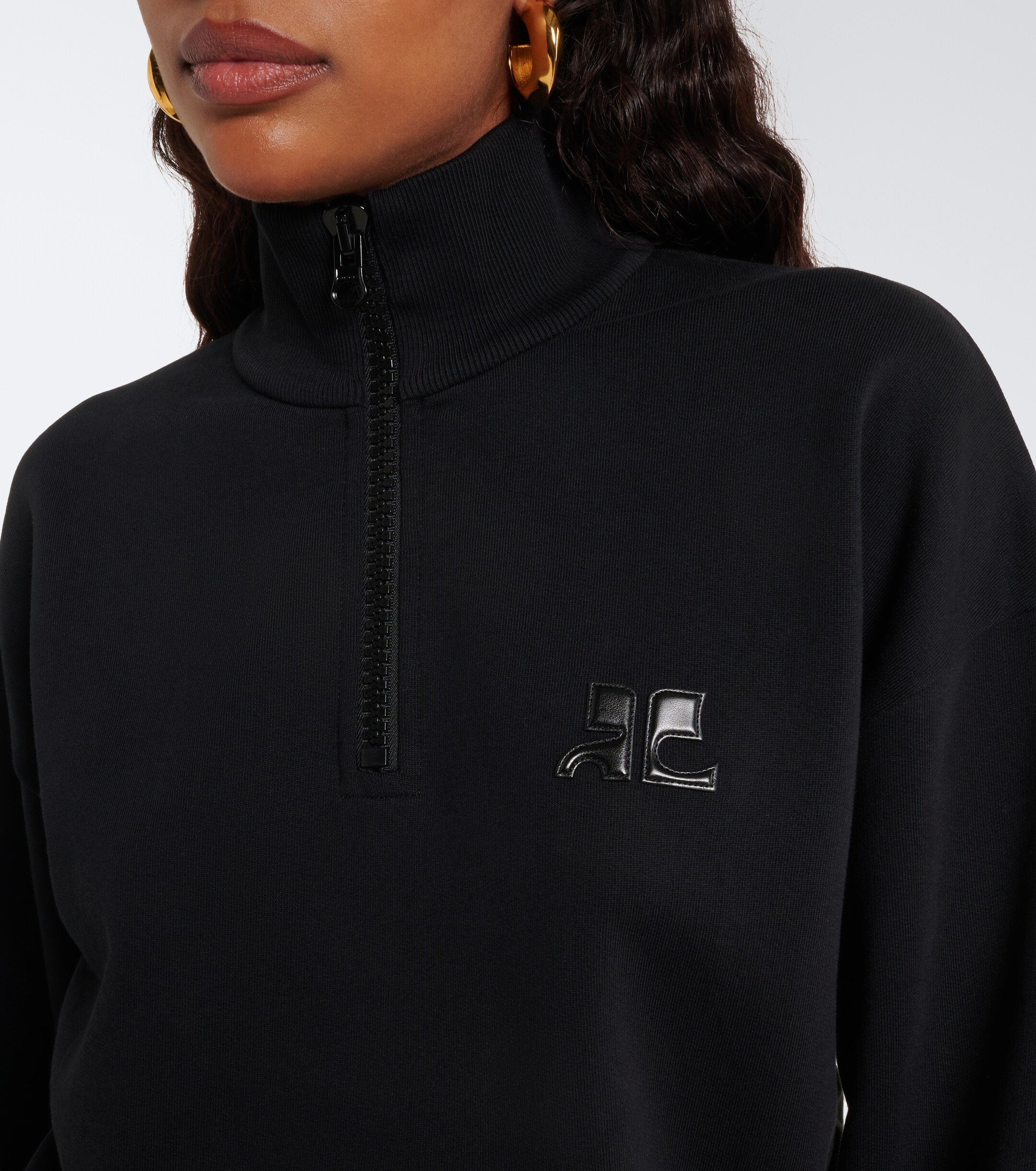 Courrèges Courrèges Cotton fleece sweatshirt