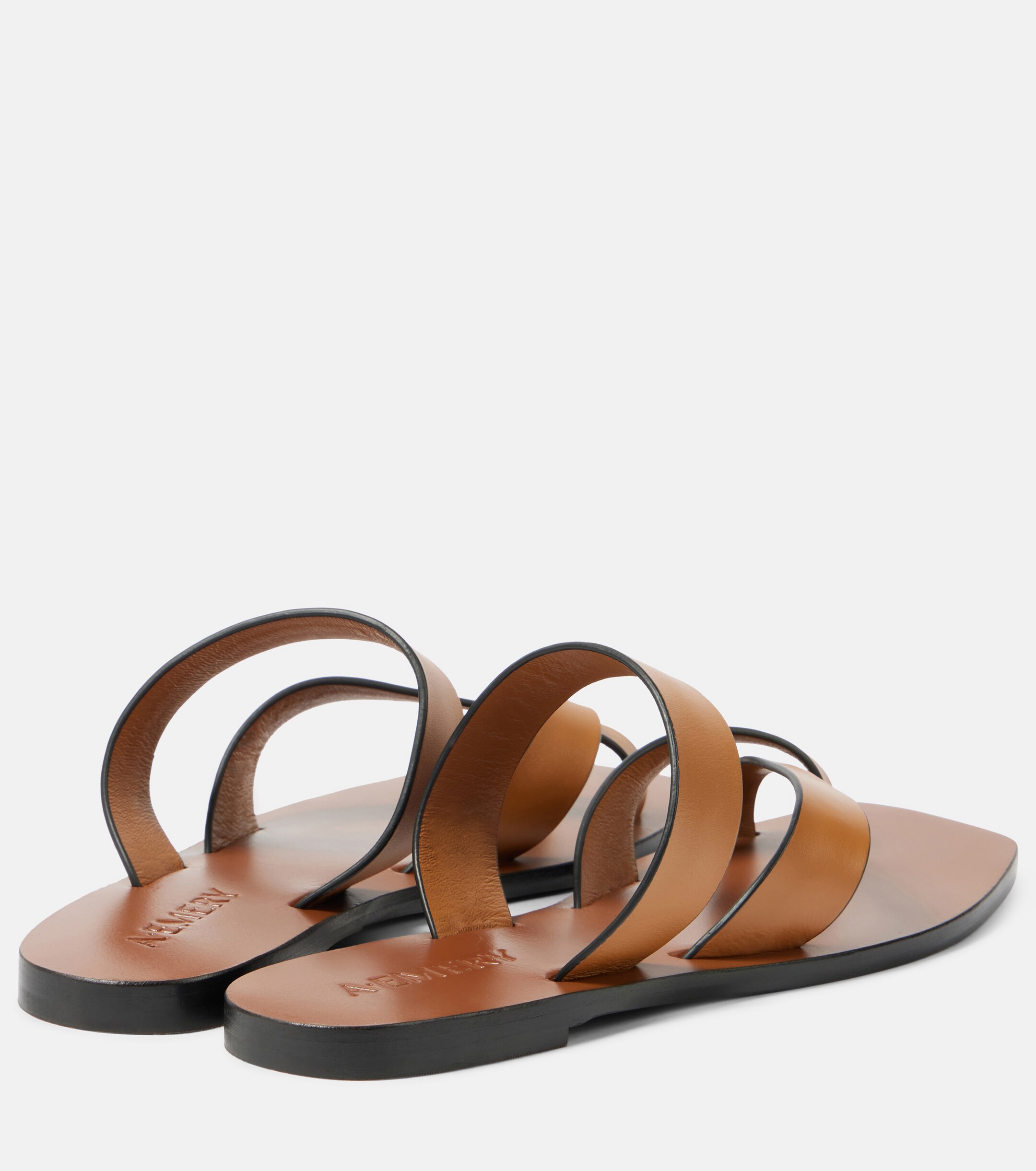 A.EMERY Carter leather sandals thumbnail