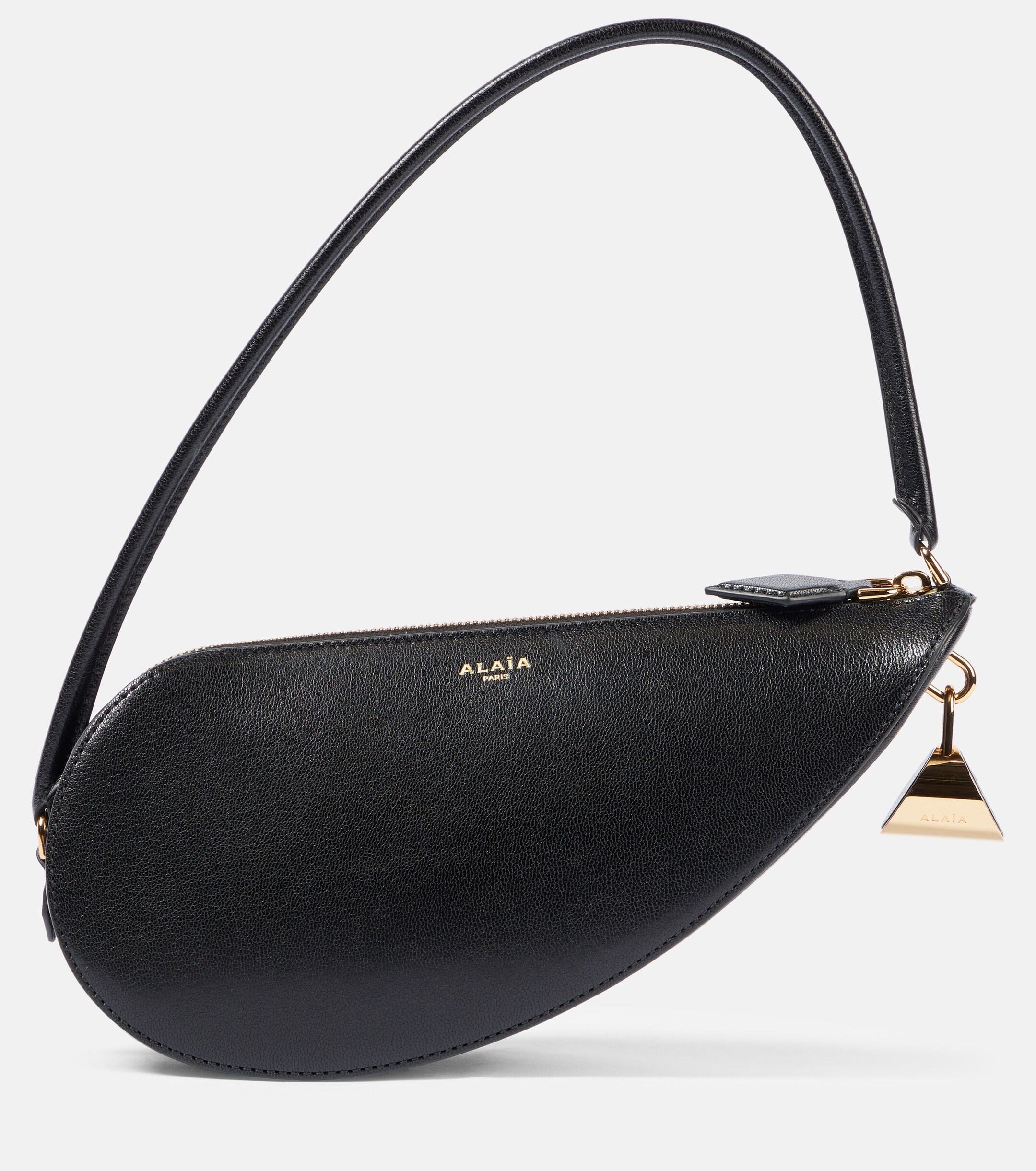 Alaïa Le Demi-Cœur leather shoulder bag