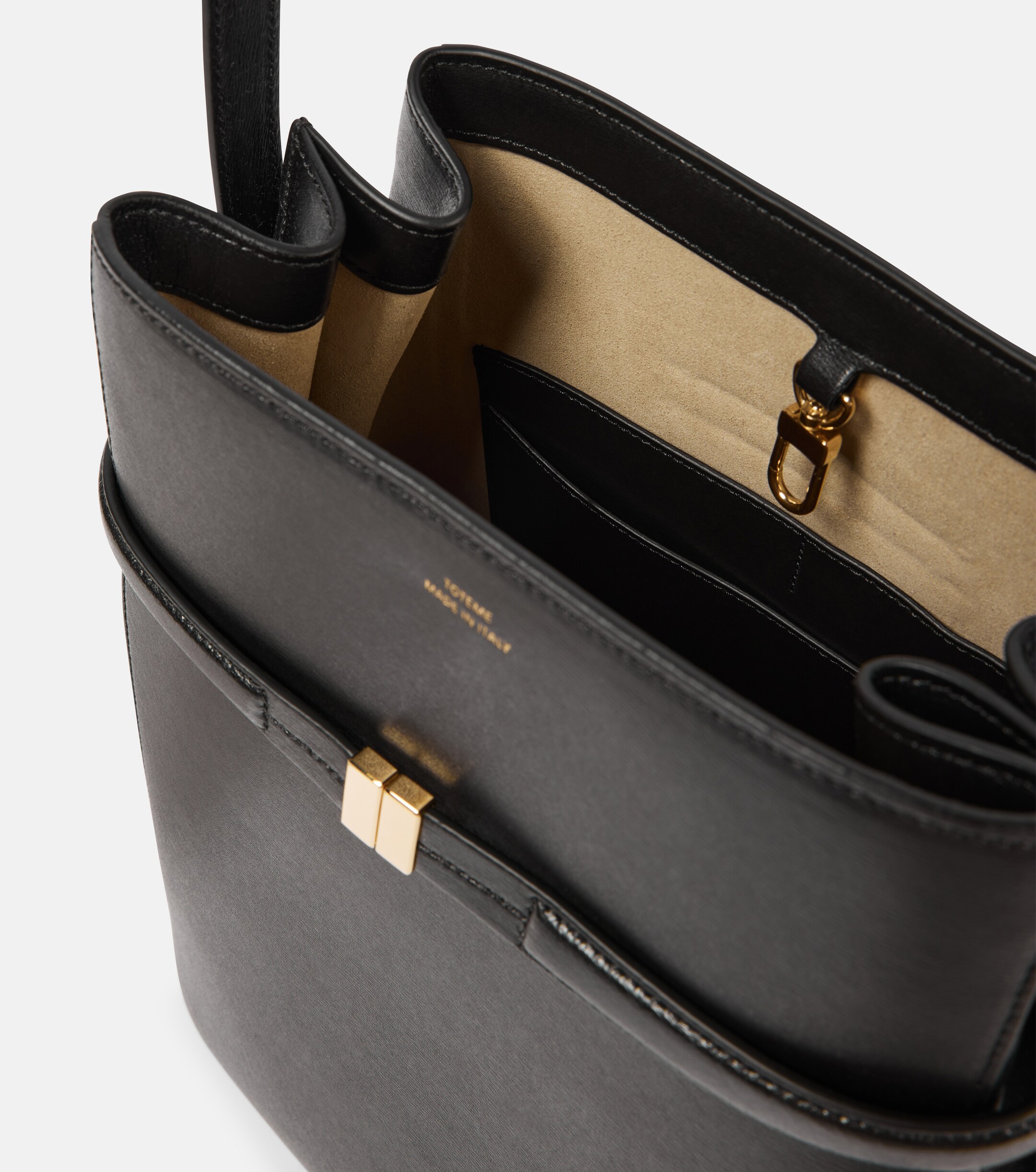 TOTEME Leather bucket bag