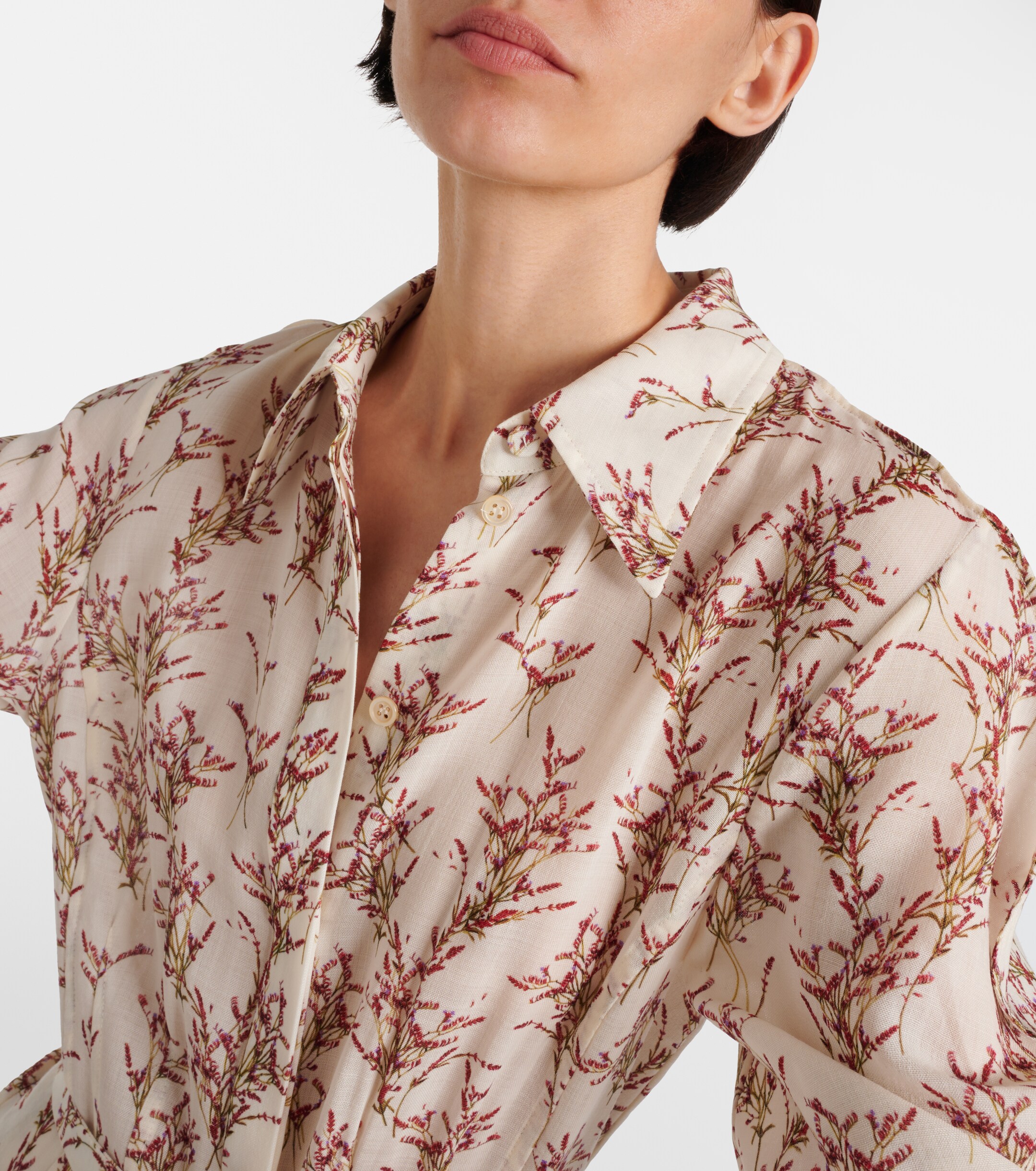 Gabriela Hearst Maude wool shirt dress