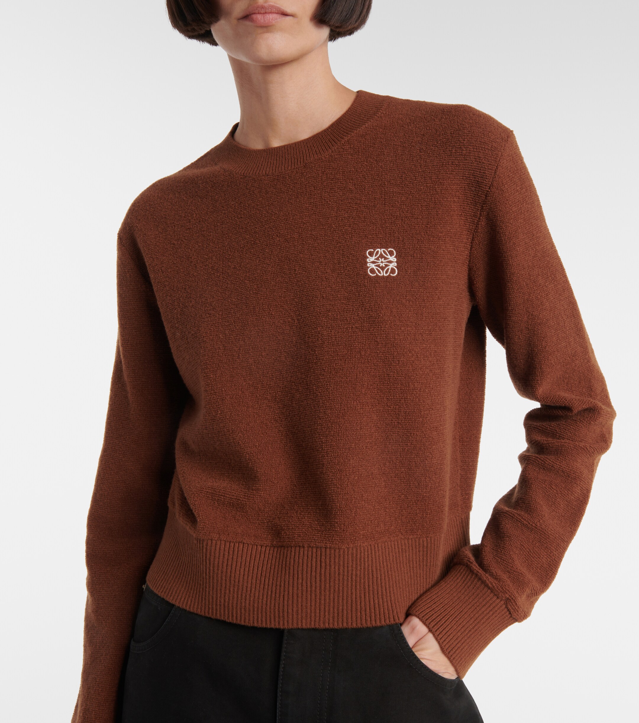 Loewe Anagram wool sweater thumbnail