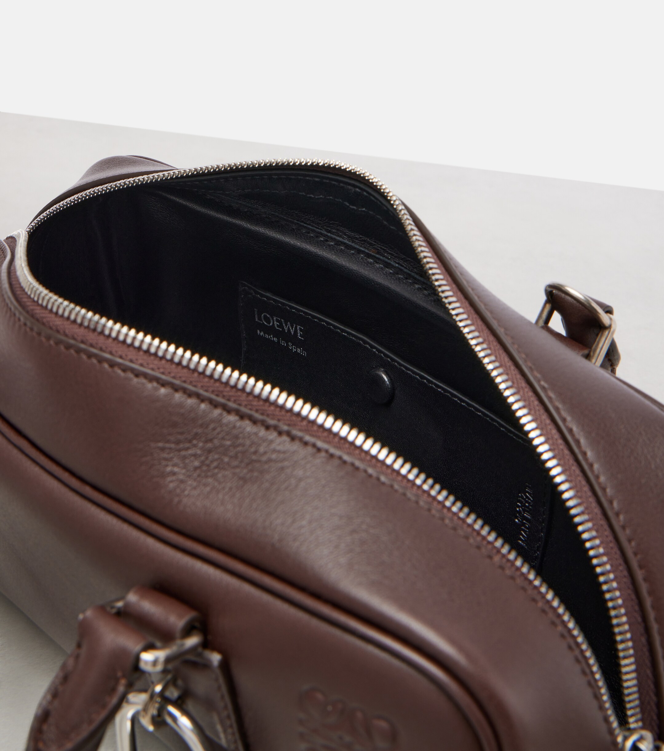 Loewe Amazona 23 leather top-handle bag