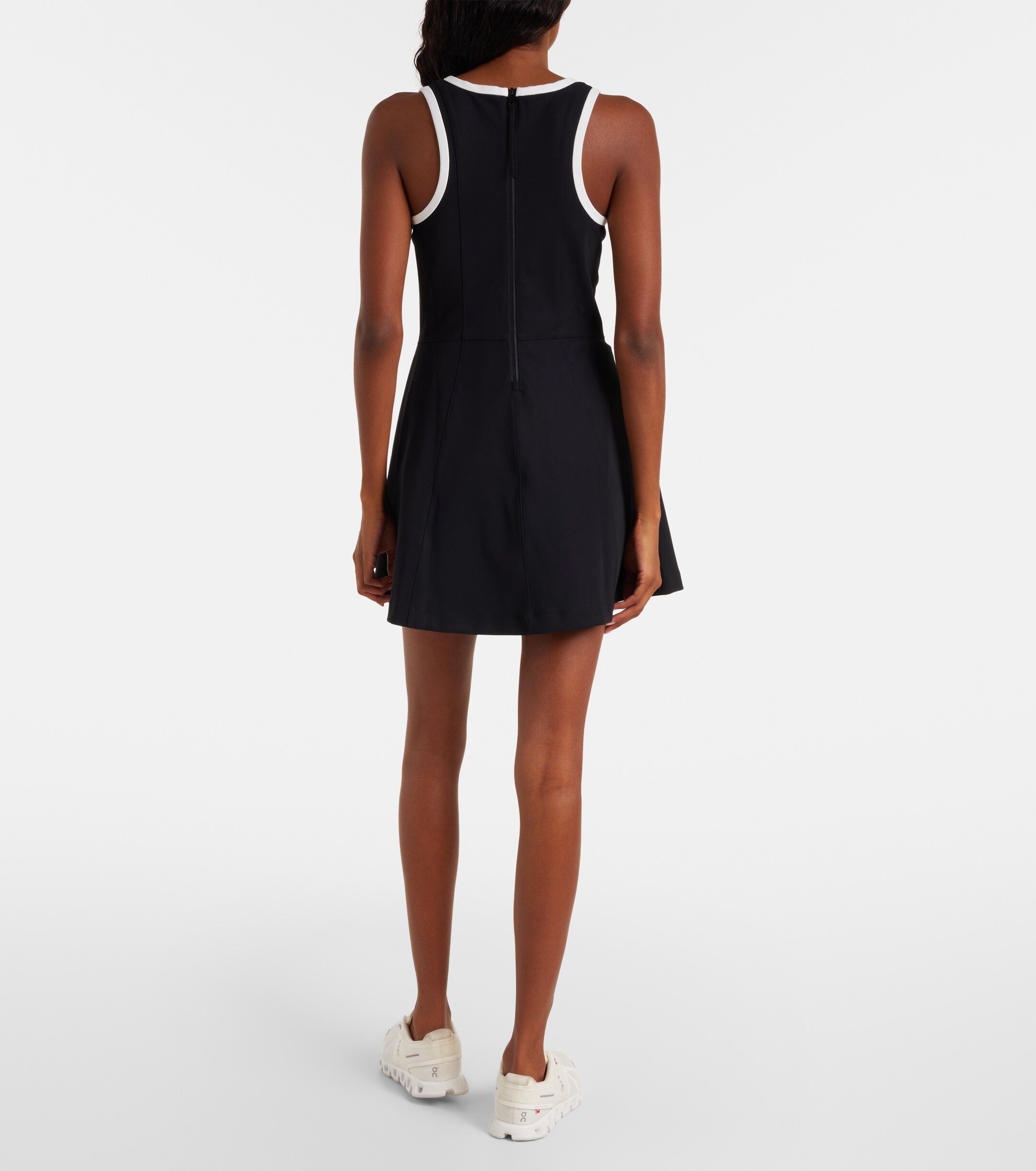 Tory Burch Tory Burch T Monogram jersey tennis dress