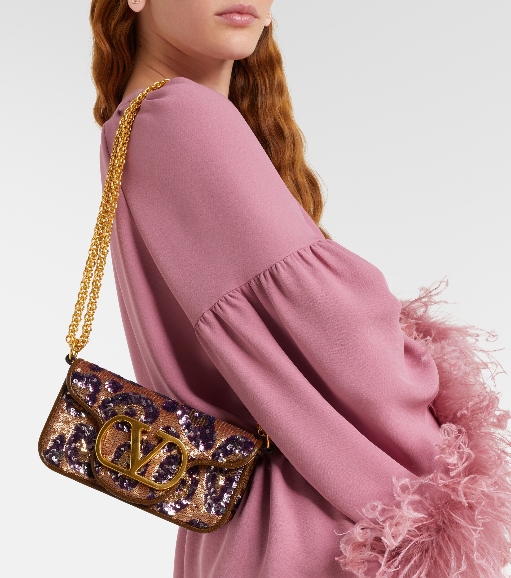 Valentino Garavani Locò Small leather top-handle bag thumbnail