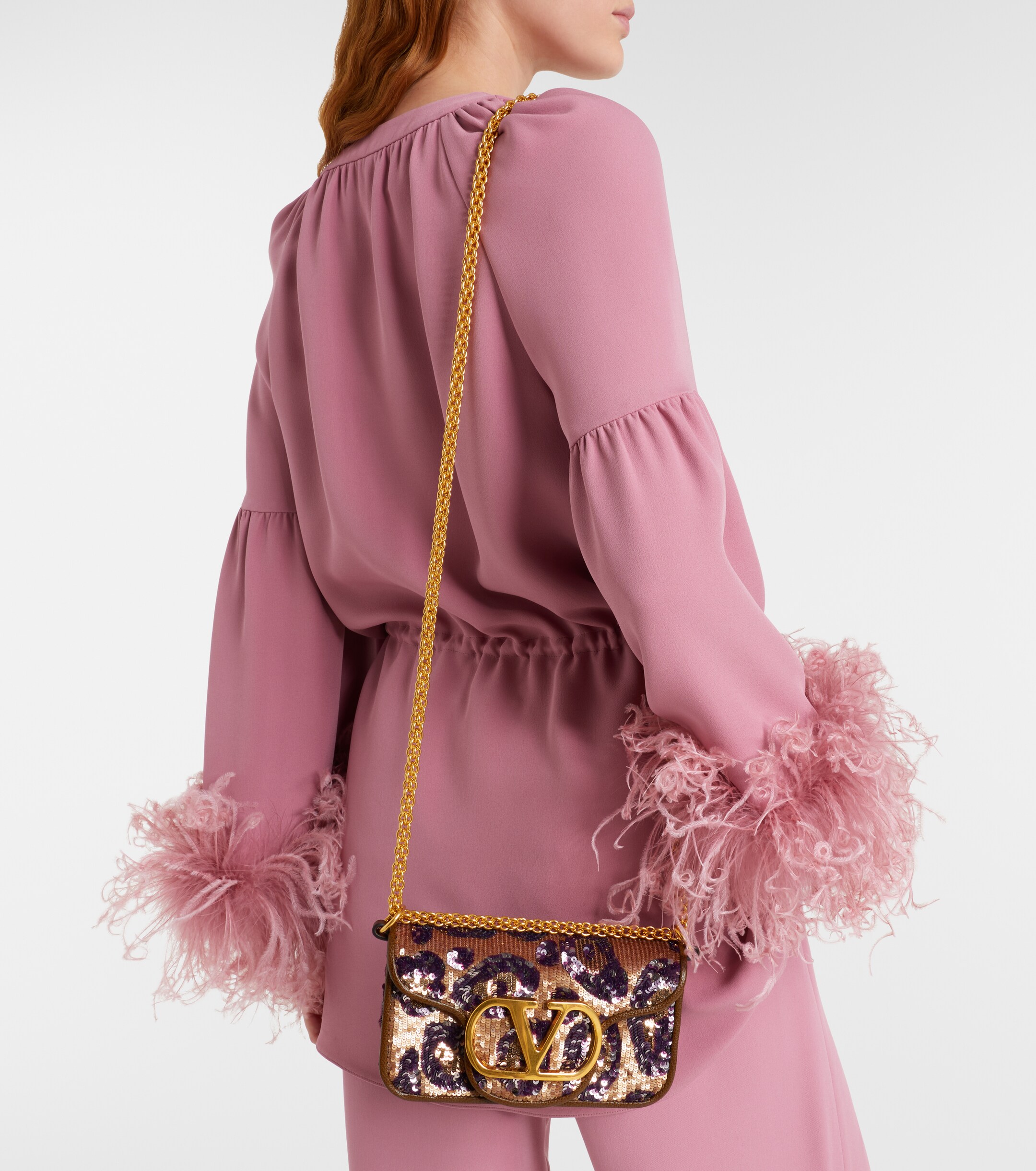 Valentino Garavani Locò Small leather top-handle bag thumbnail