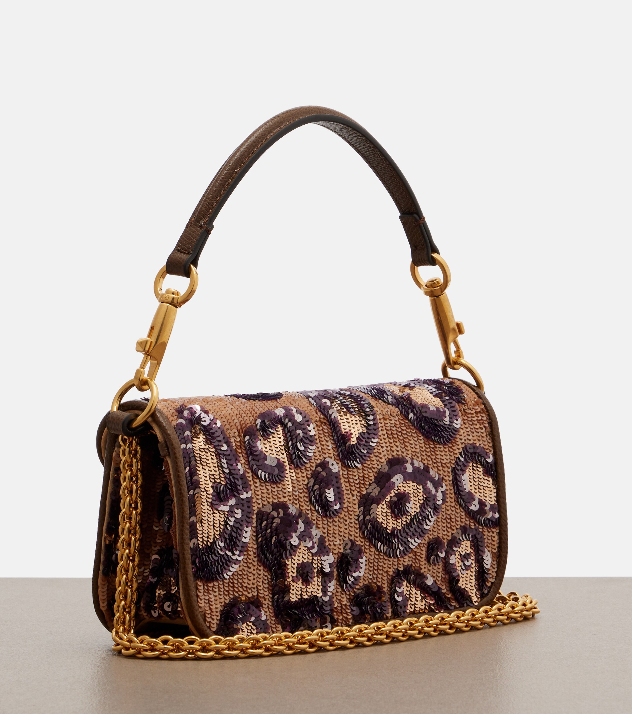 Valentino Garavani Locò Small leather top-handle bag thumbnail