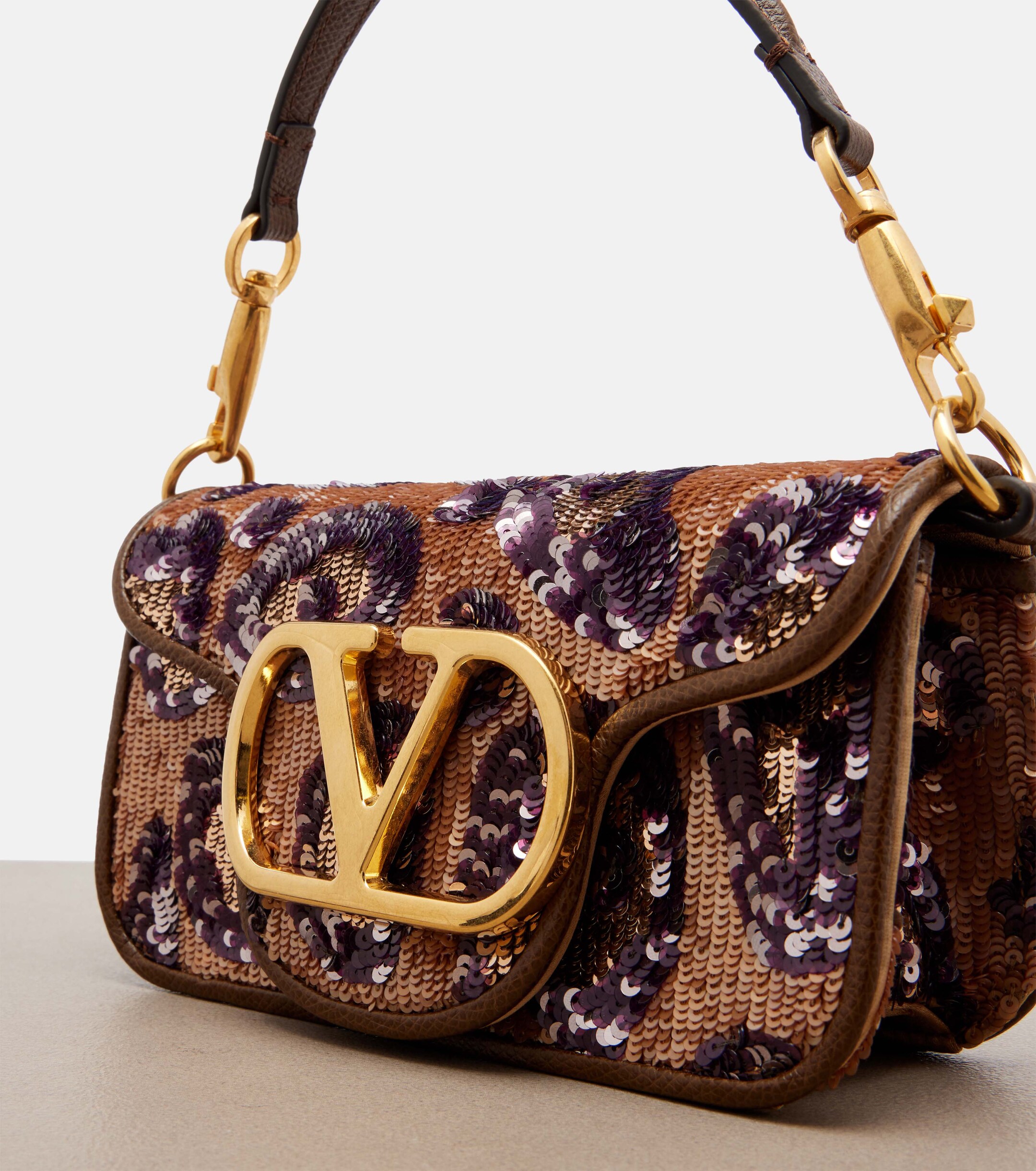 Valentino Garavani Locò Small leather top-handle bag thumbnail