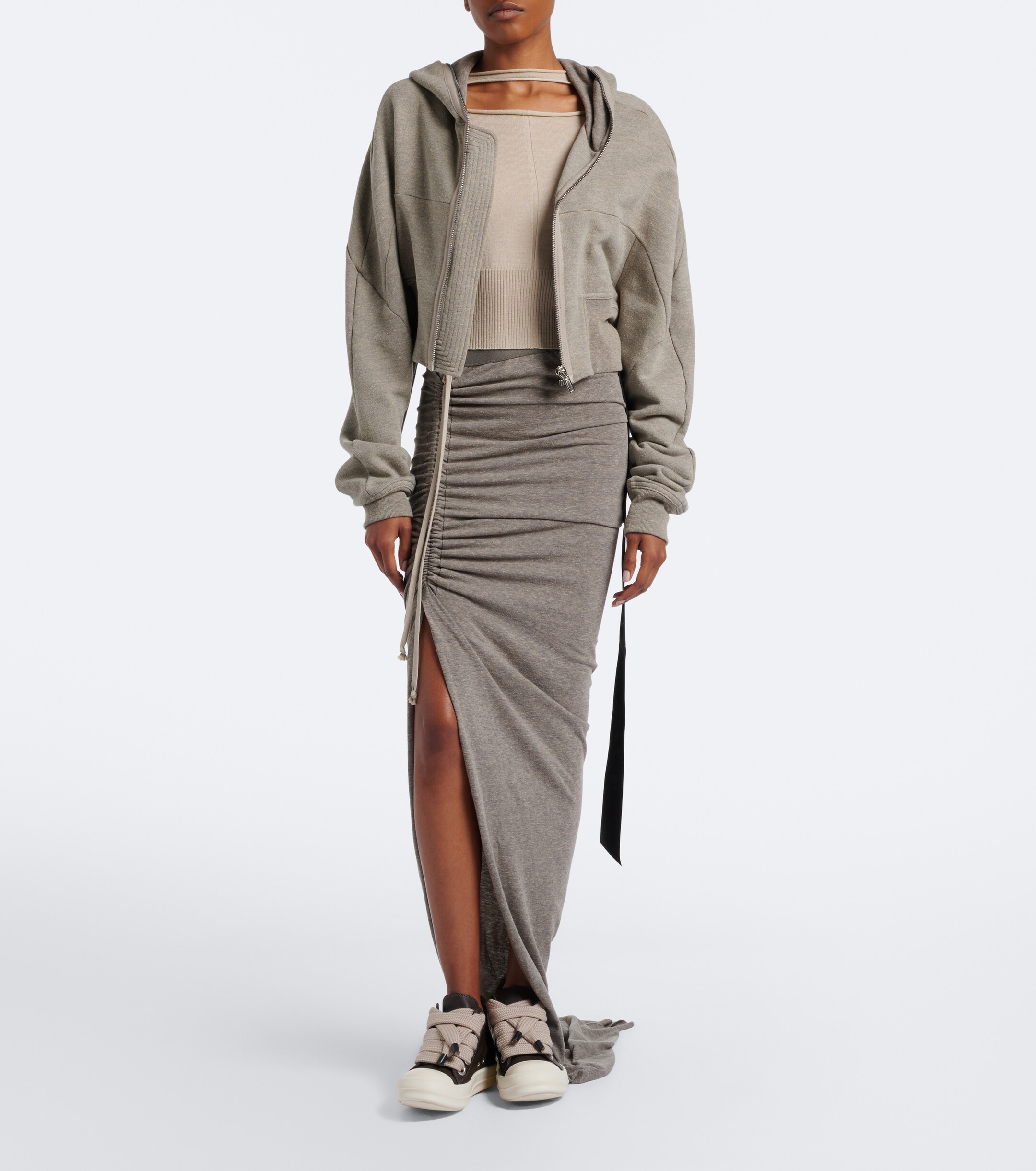Rick Owens Rick Owens Jumbolace leather sneakers