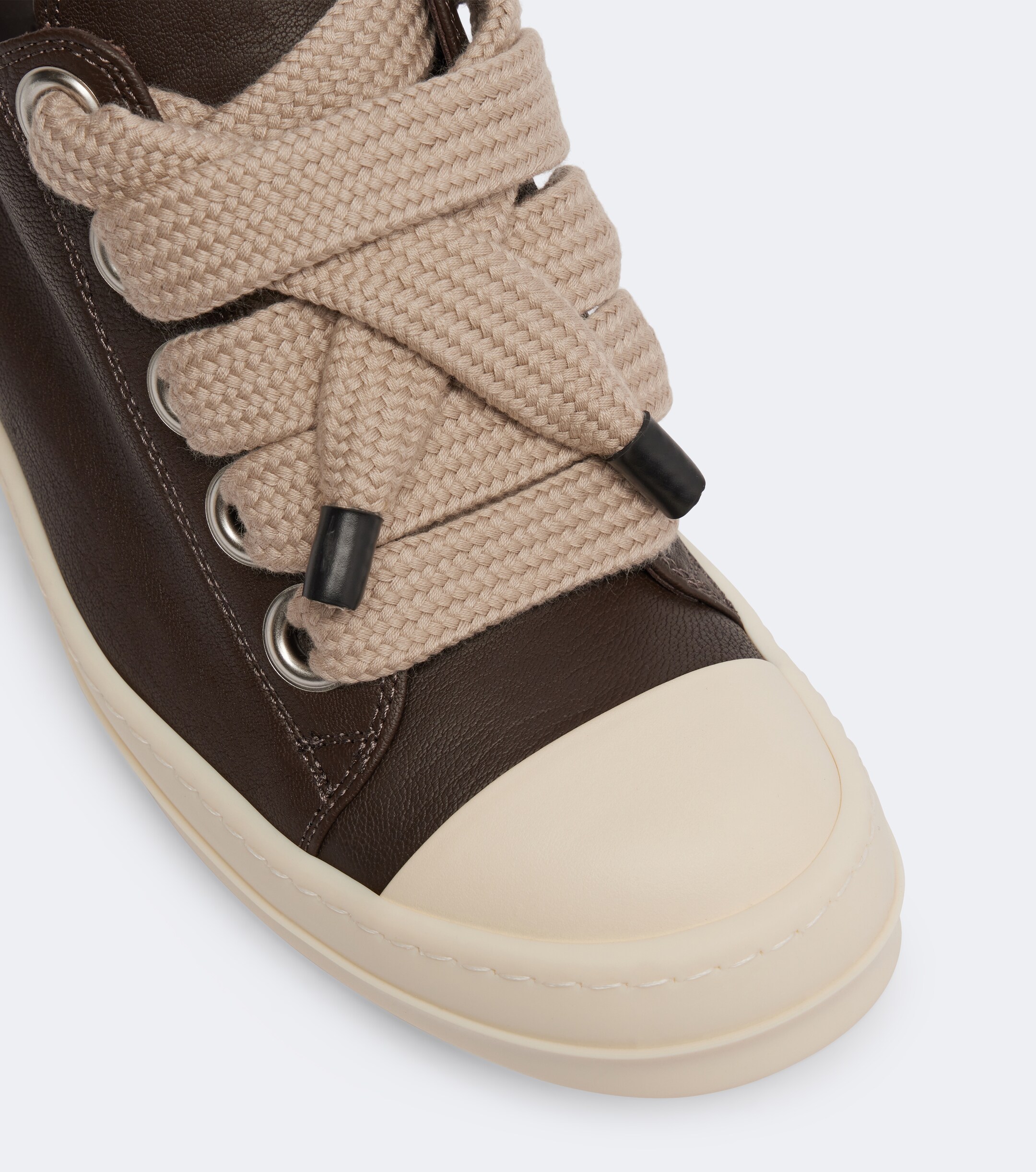 Rick Owens Rick Owens Jumbolace leather sneakers