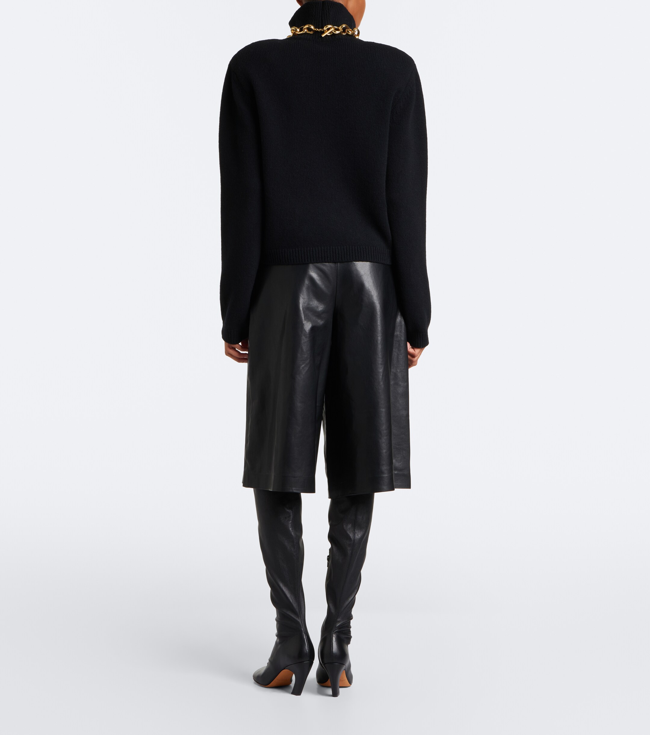 JOSEPH Joseph Asia leather Bermuda shorts