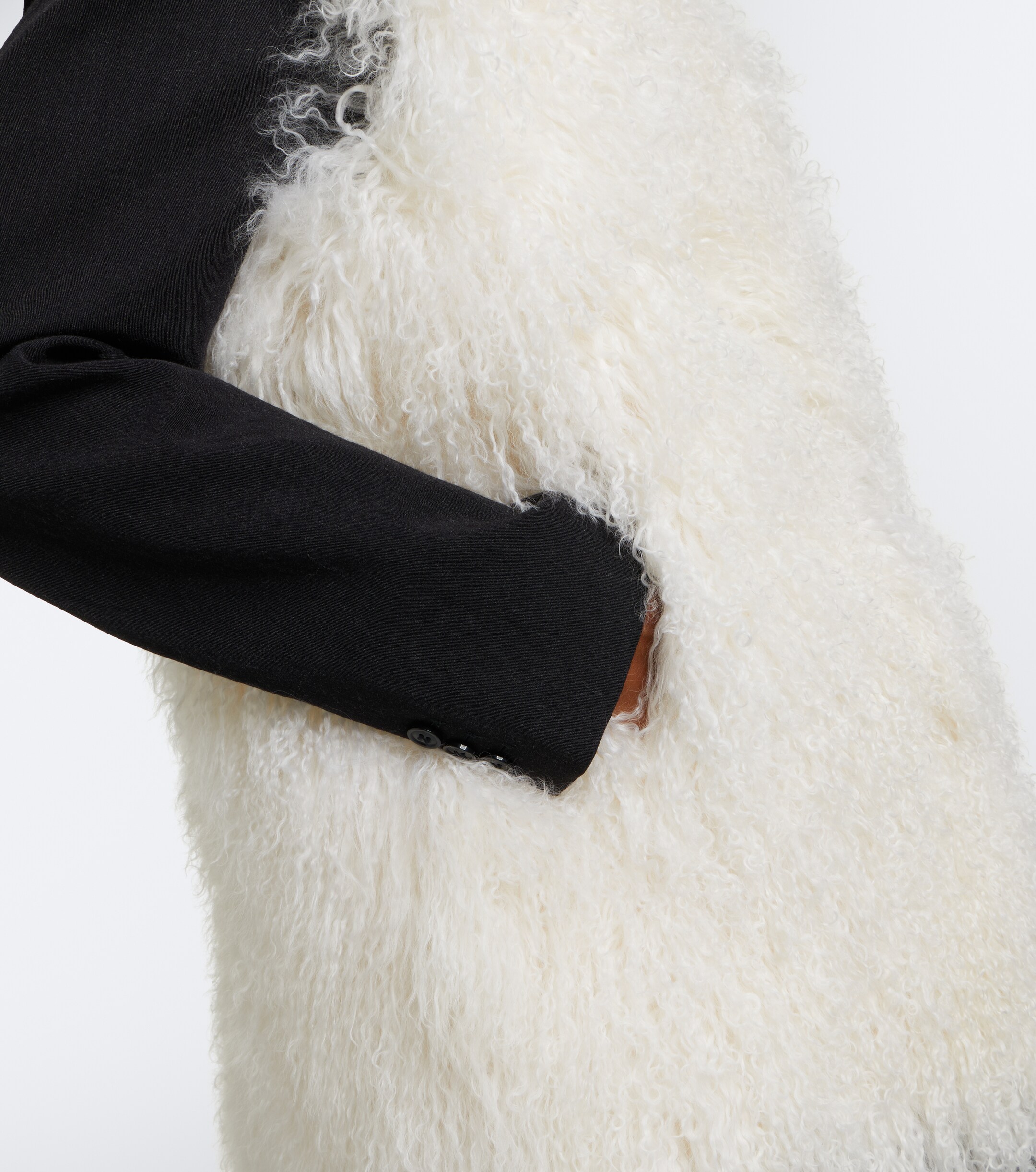 Yves Salomon Yves Salomon Hooded shearling vest
