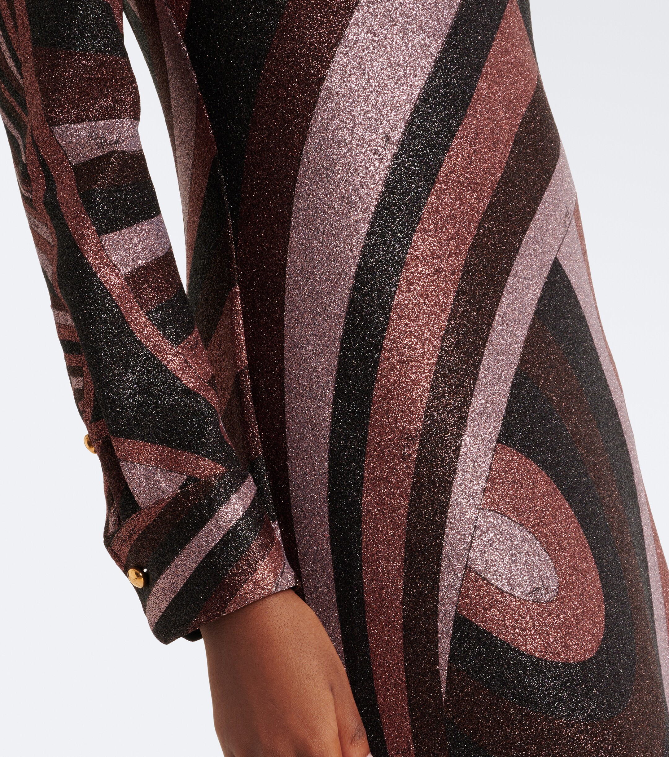 Pucci Pucci Iride Lurex jersey gown