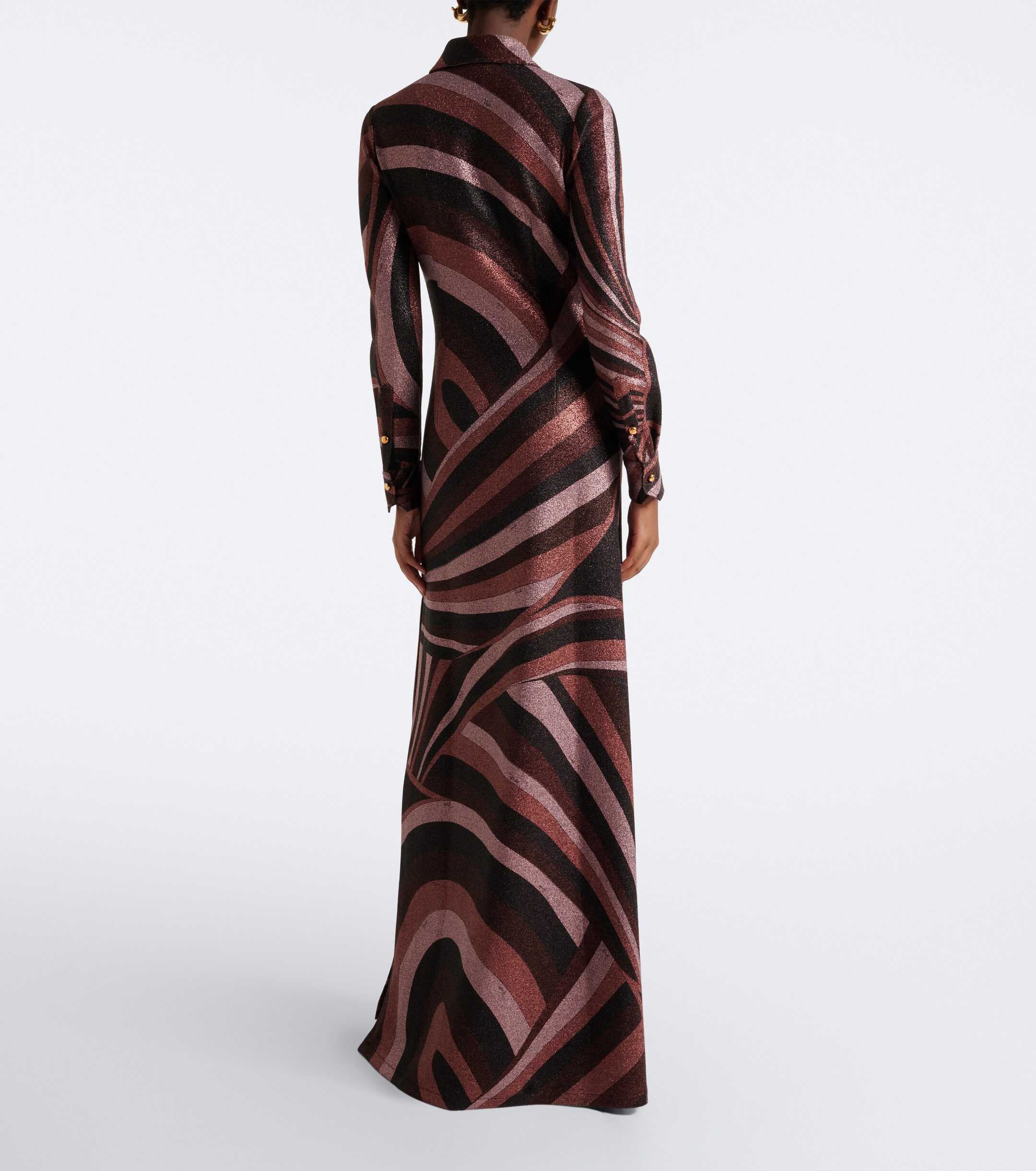 Pucci Pucci Iride Lurex jersey gown