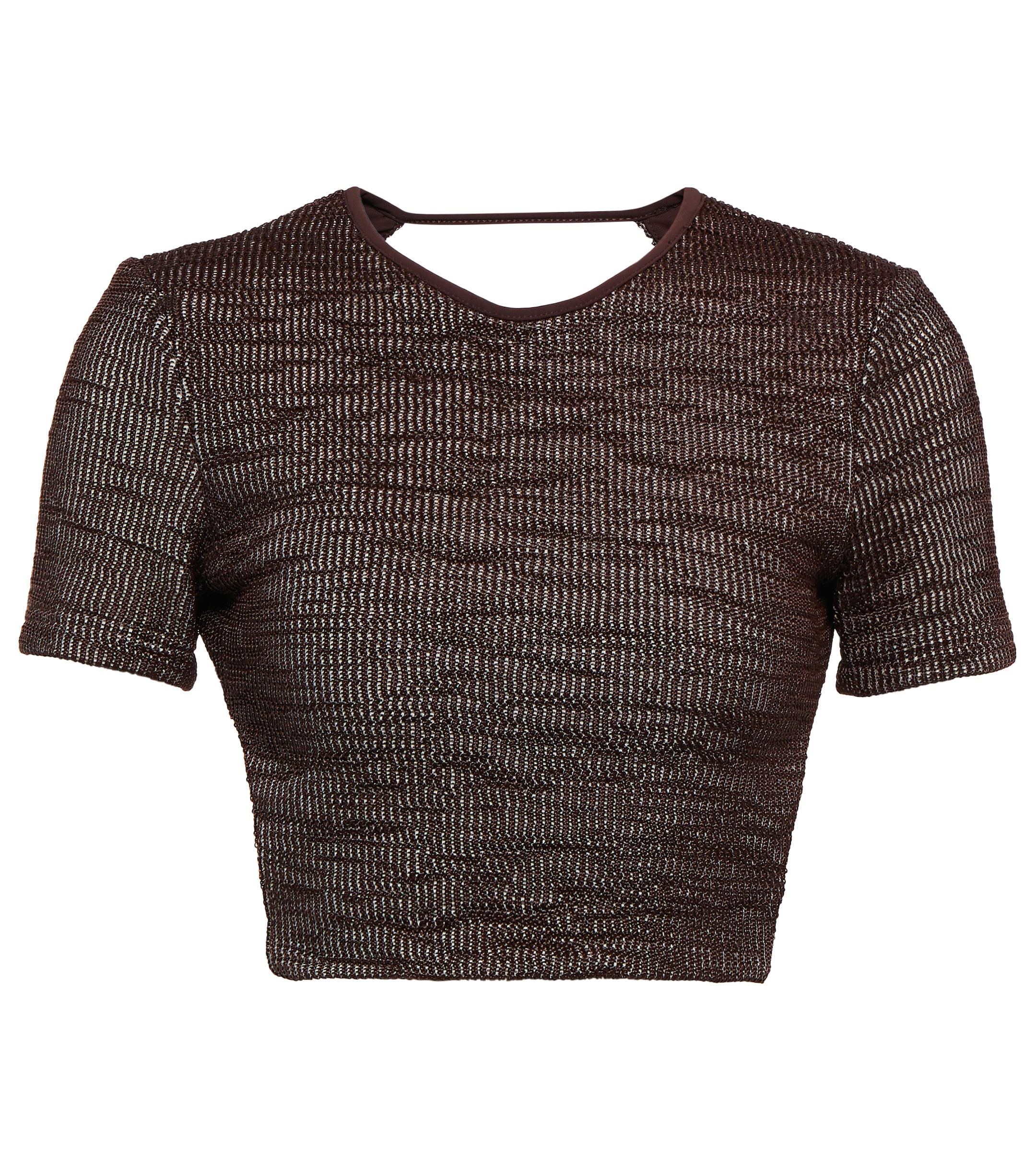 Christopher Esber Open-back crop top