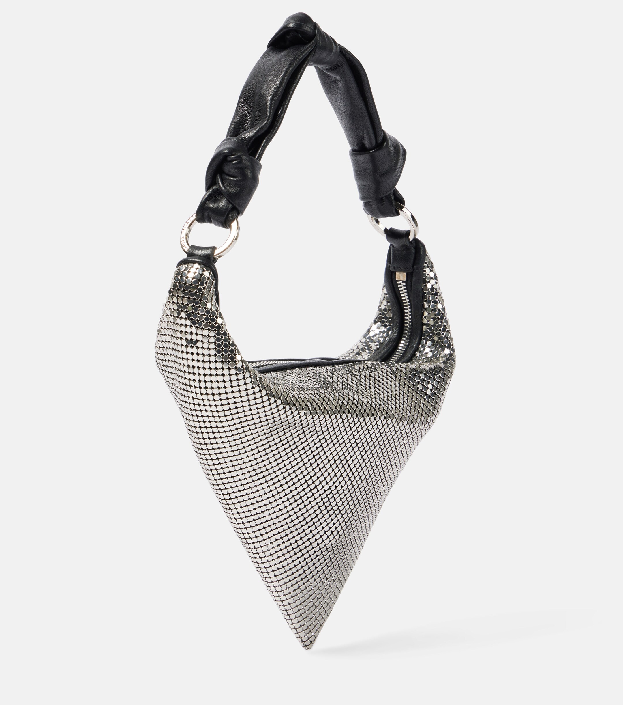 AMINA MUADDI Cameron Mini leather shoulder bag